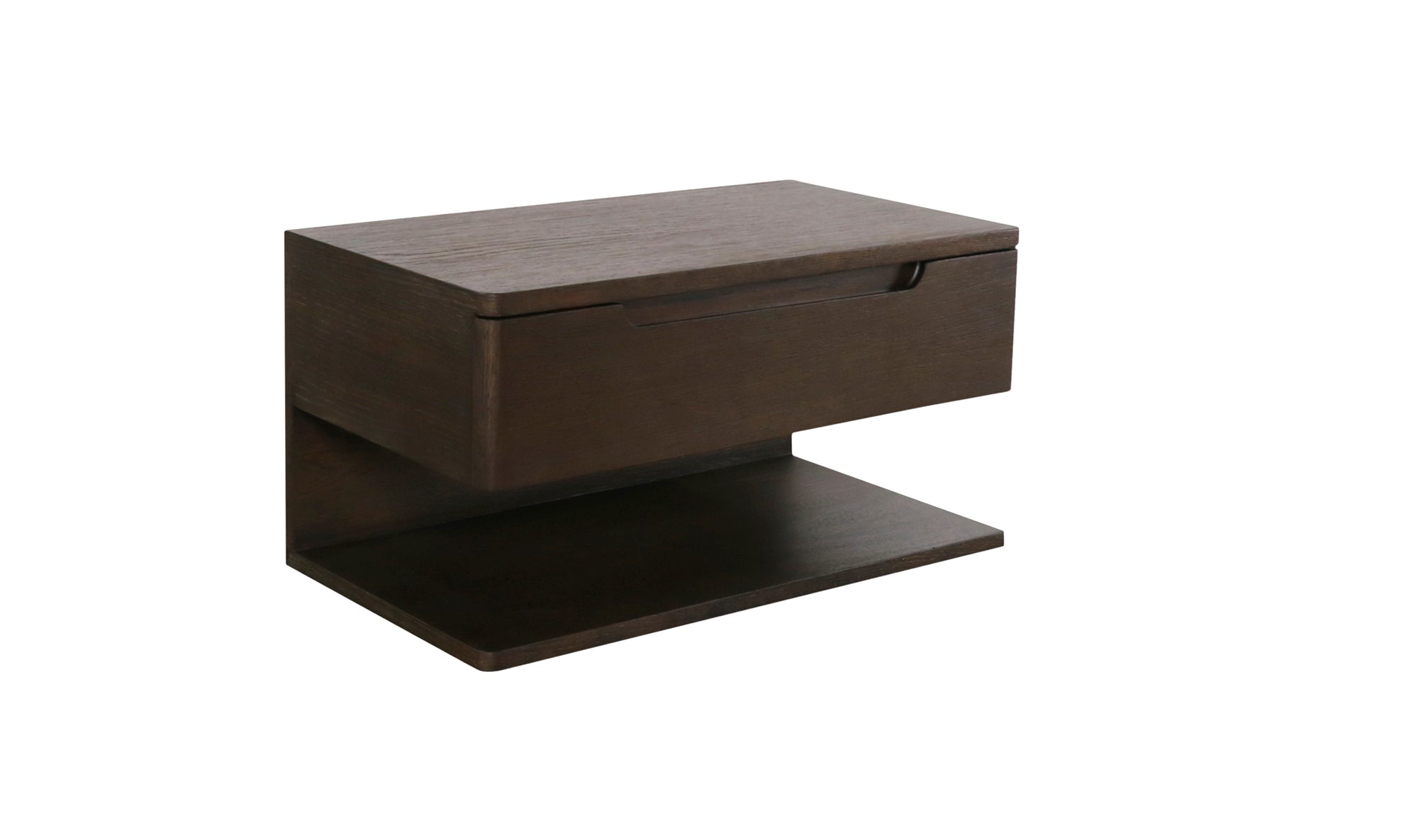Jonah Floating Nightstand Dark Brown