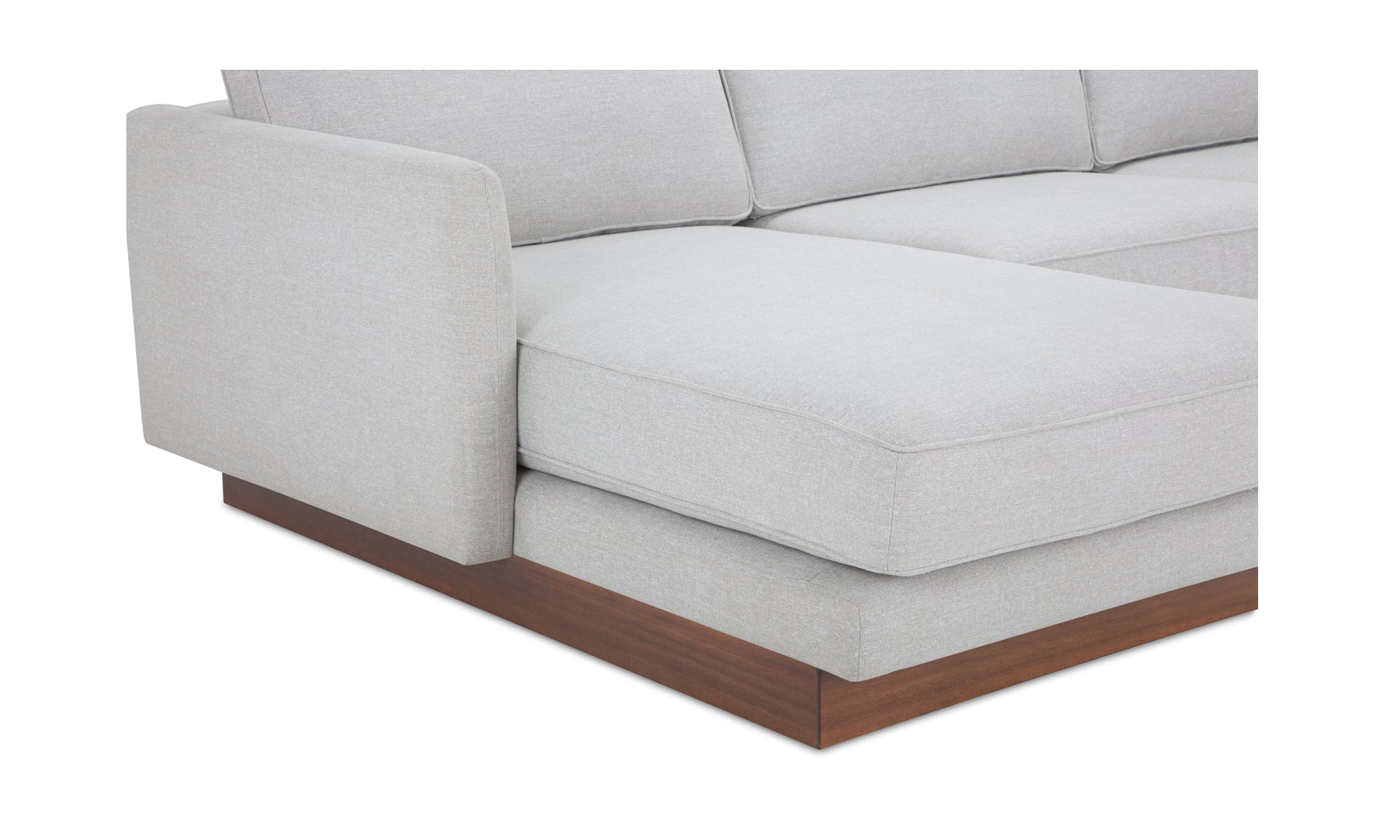 Vernon Left Sectional Grey