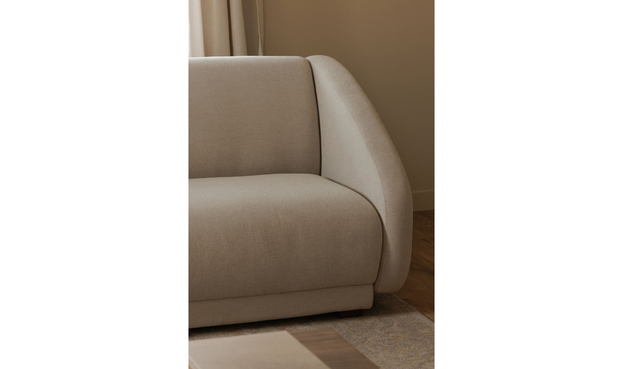 Fraser Left Arm Facing Sofa Off White