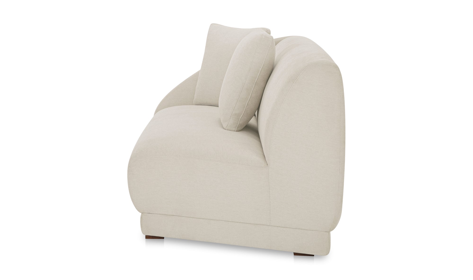 Fraser Left Arm Facing Sofa Off White