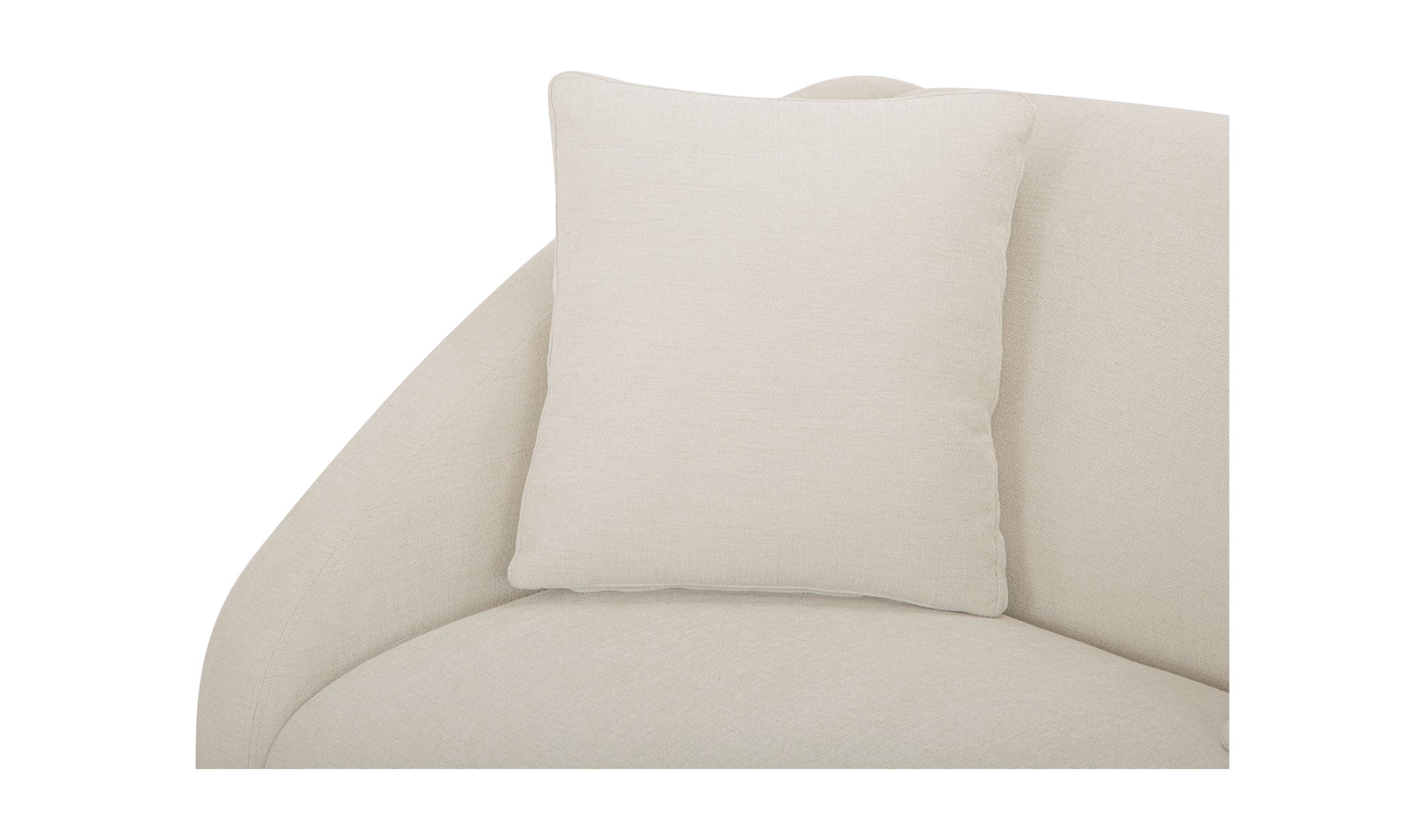 Fraser Left Arm Facing Sofa Off White