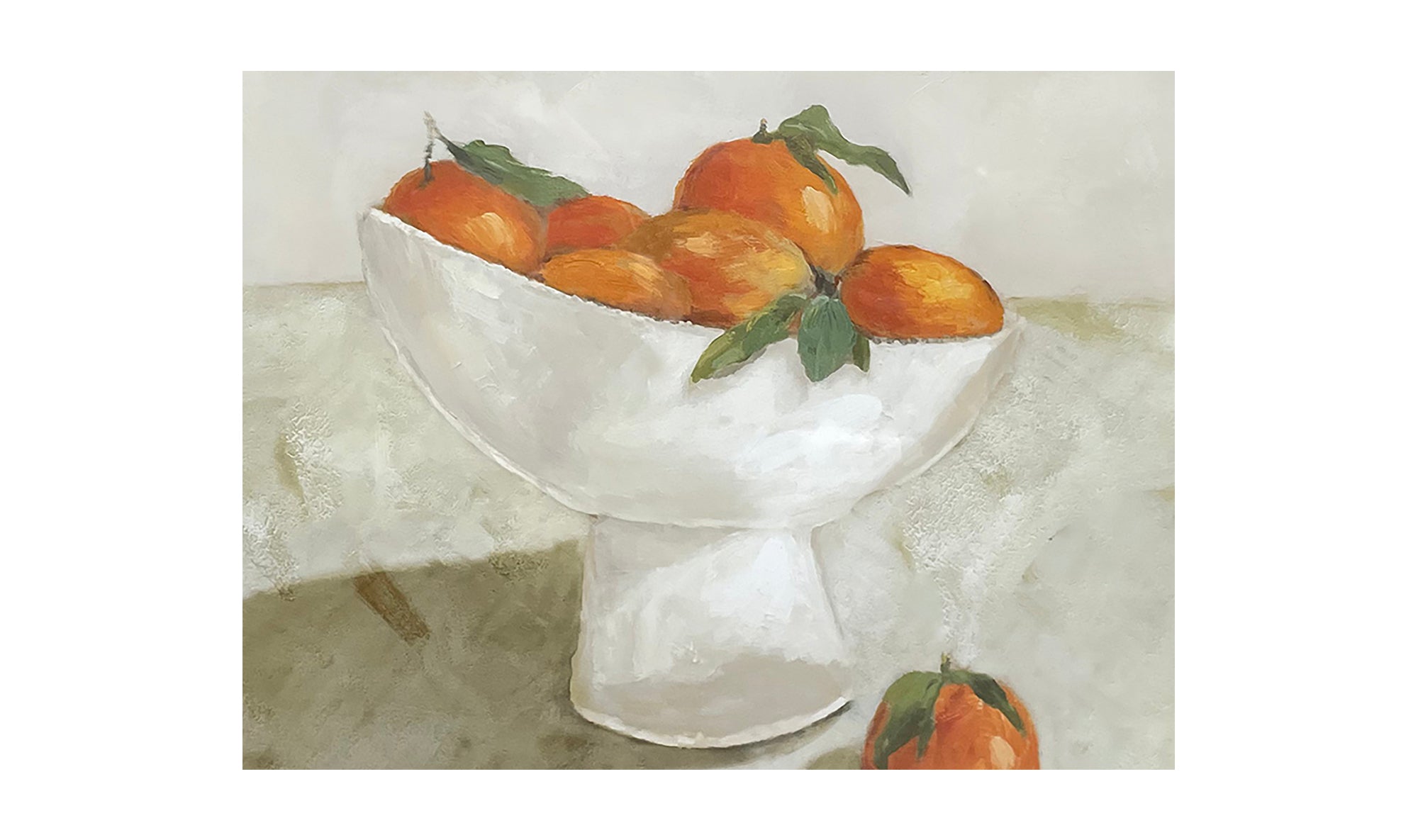 Citrine Framed Painting