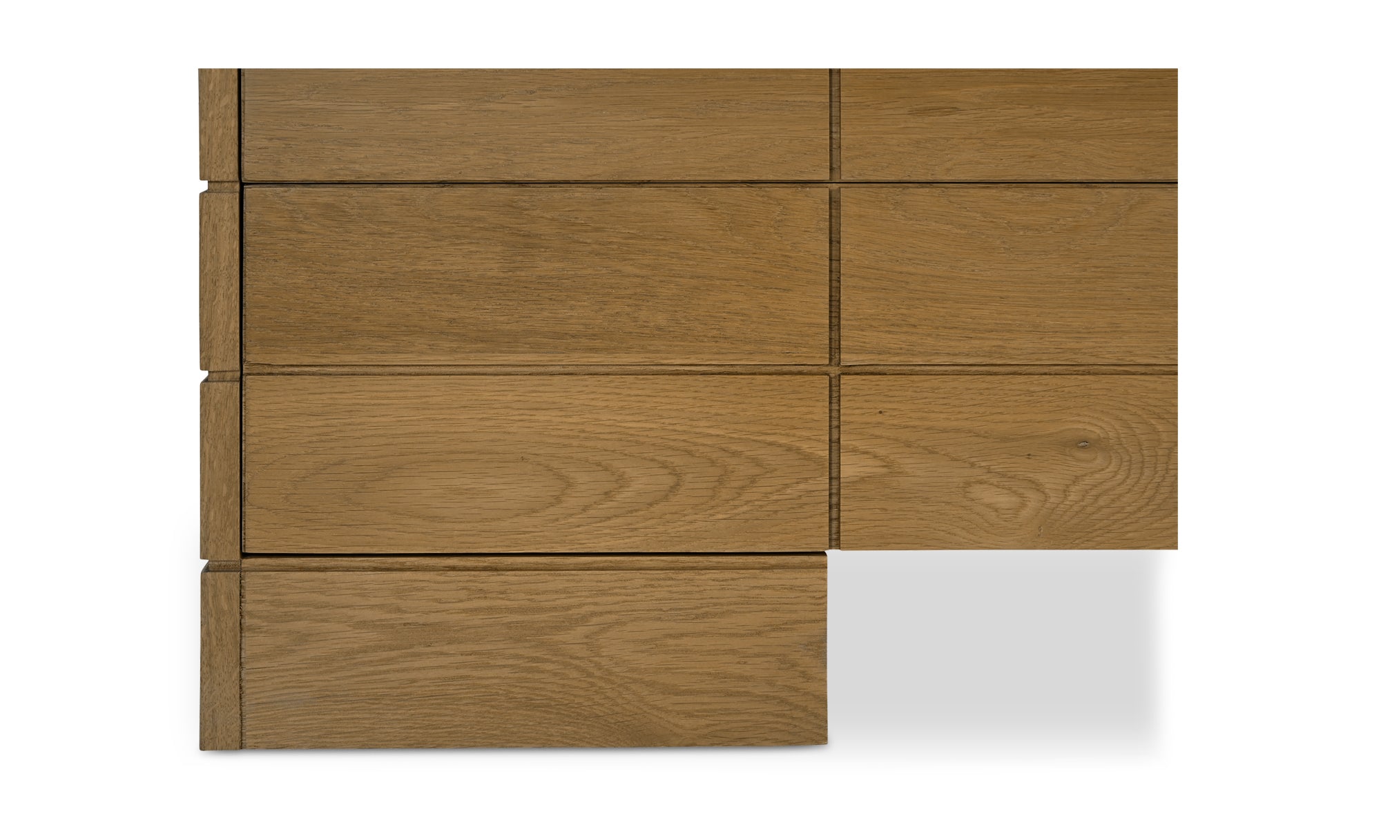 Gia 6 Drawer Dresser Brown