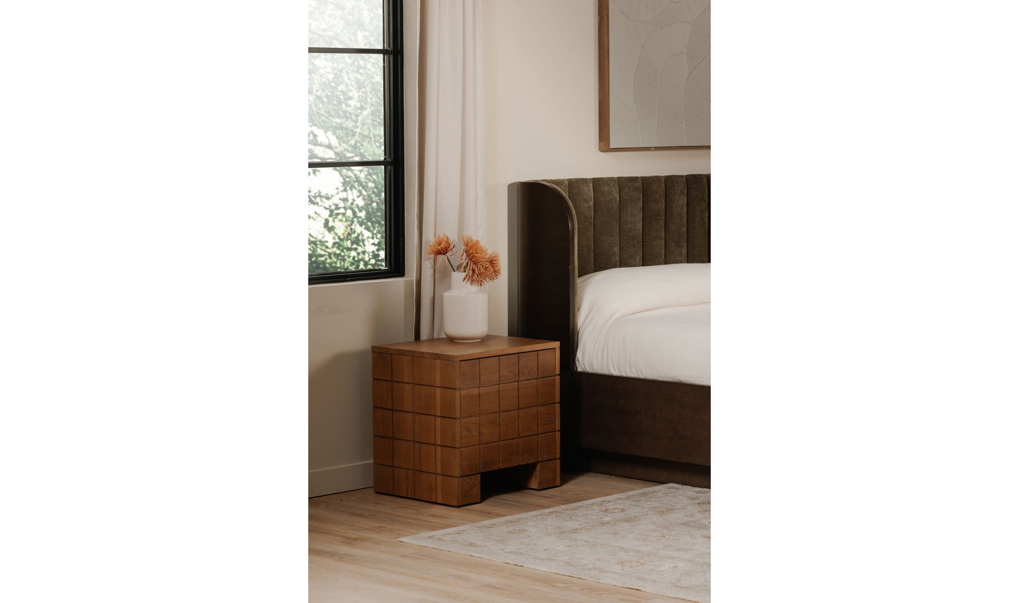 Gia Nightstand Brown