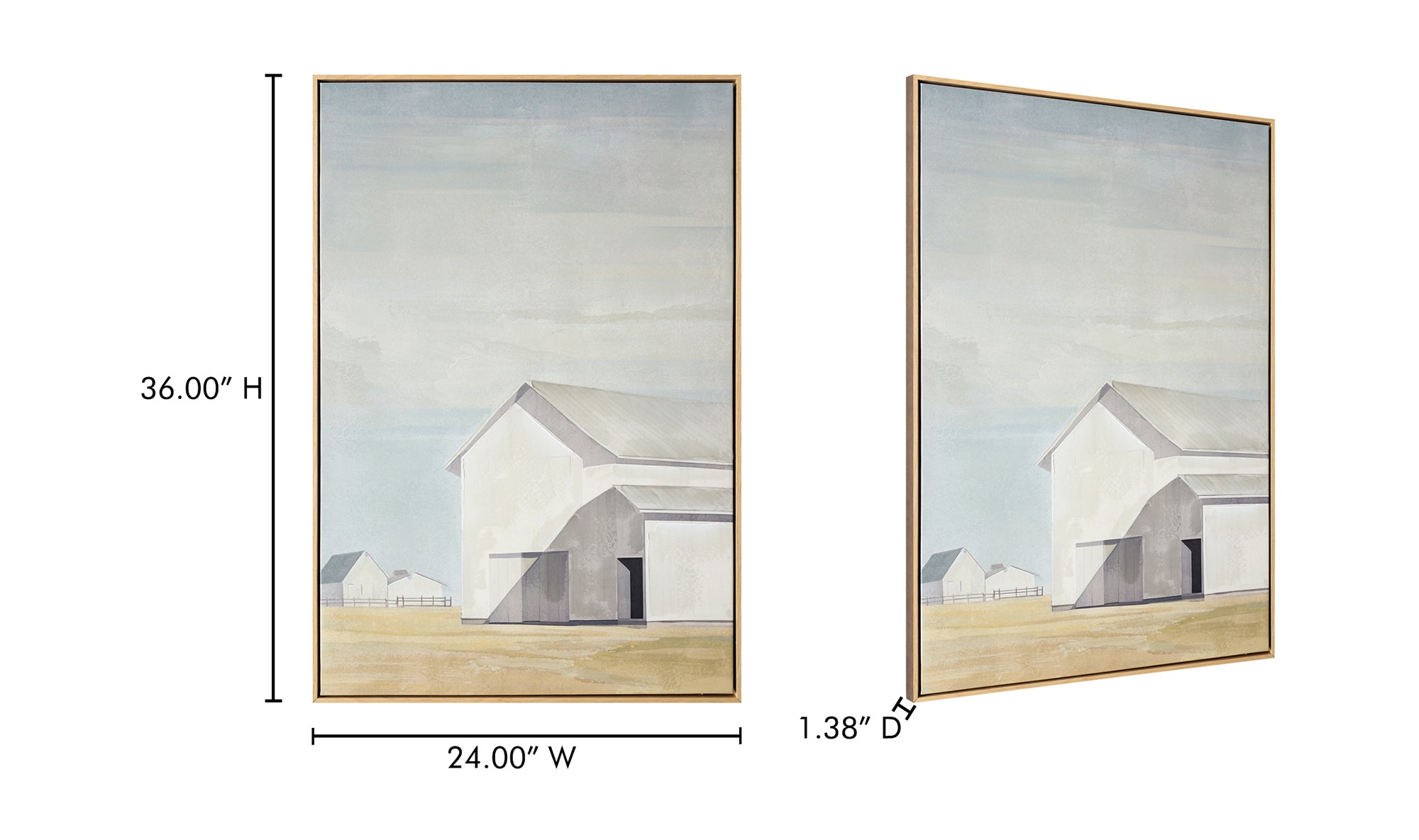 Gable Framed Painting