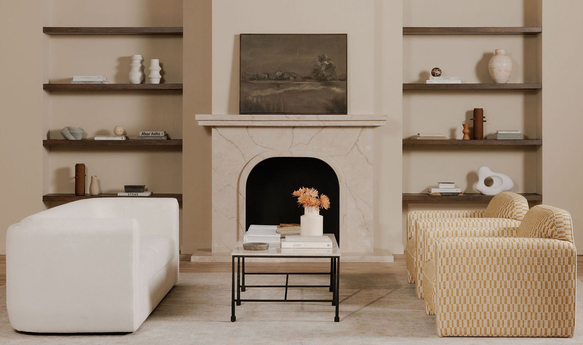 Alora Sofa Tan Leather