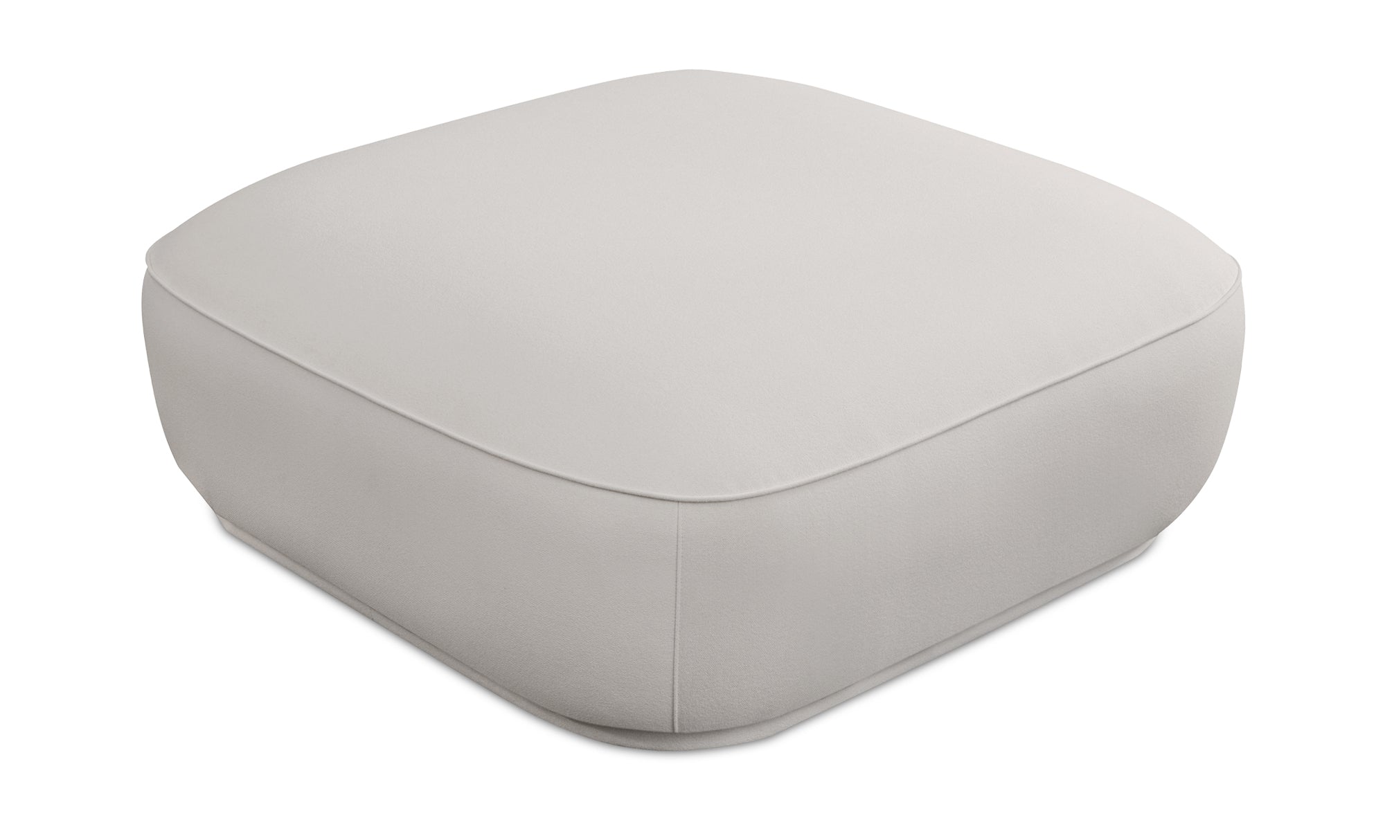 Marion Square Ottoman White