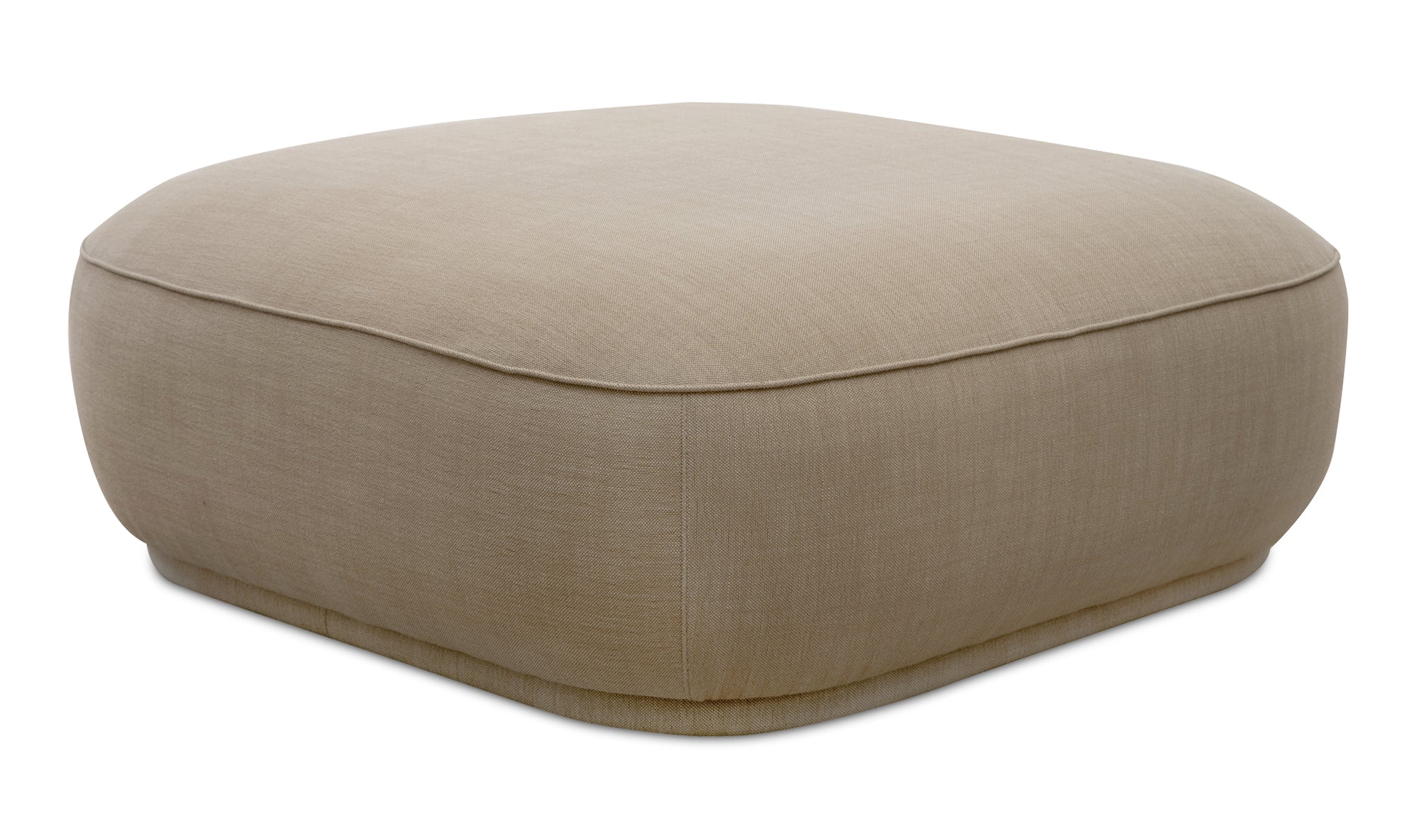 Marion Square Ottoman White