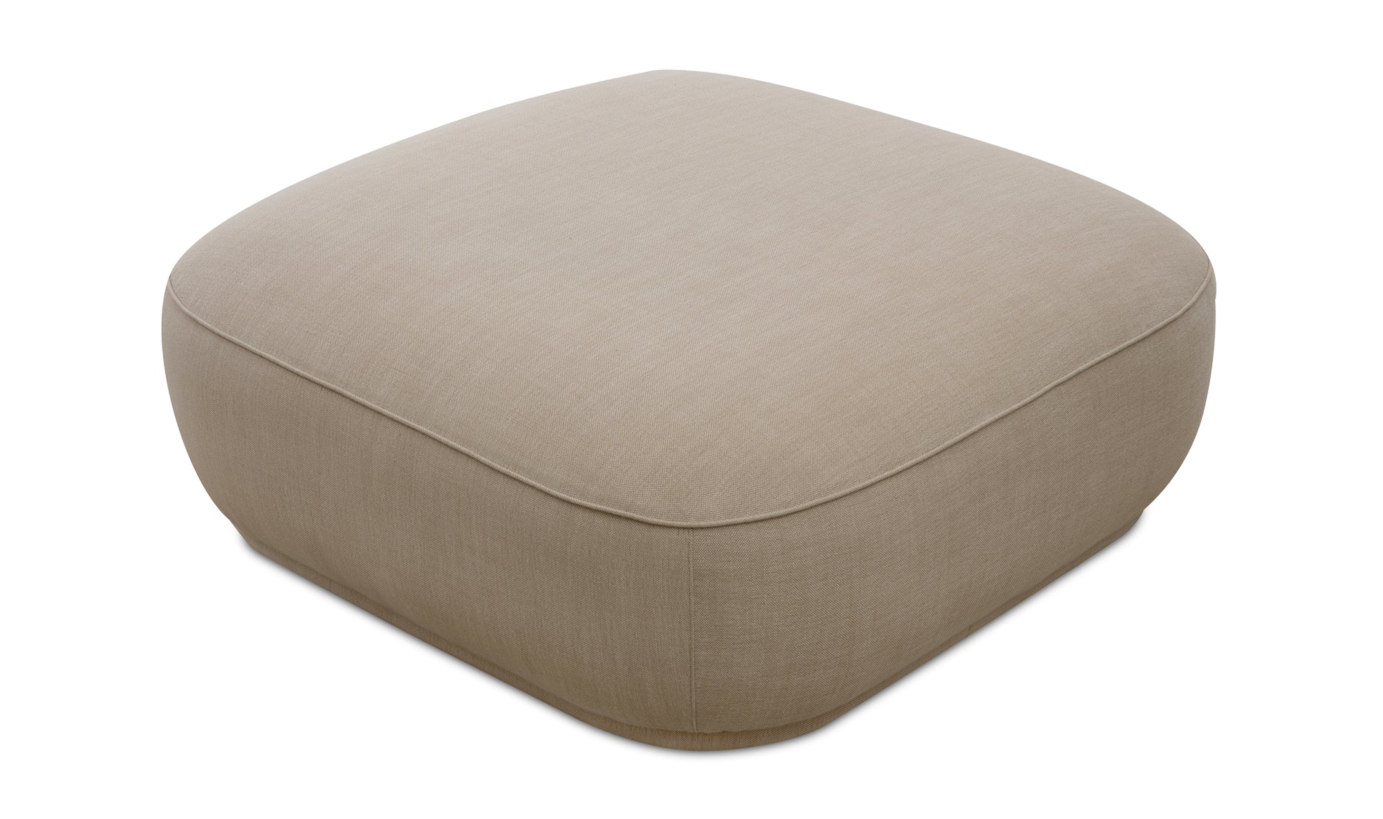 Marion Square Ottoman White