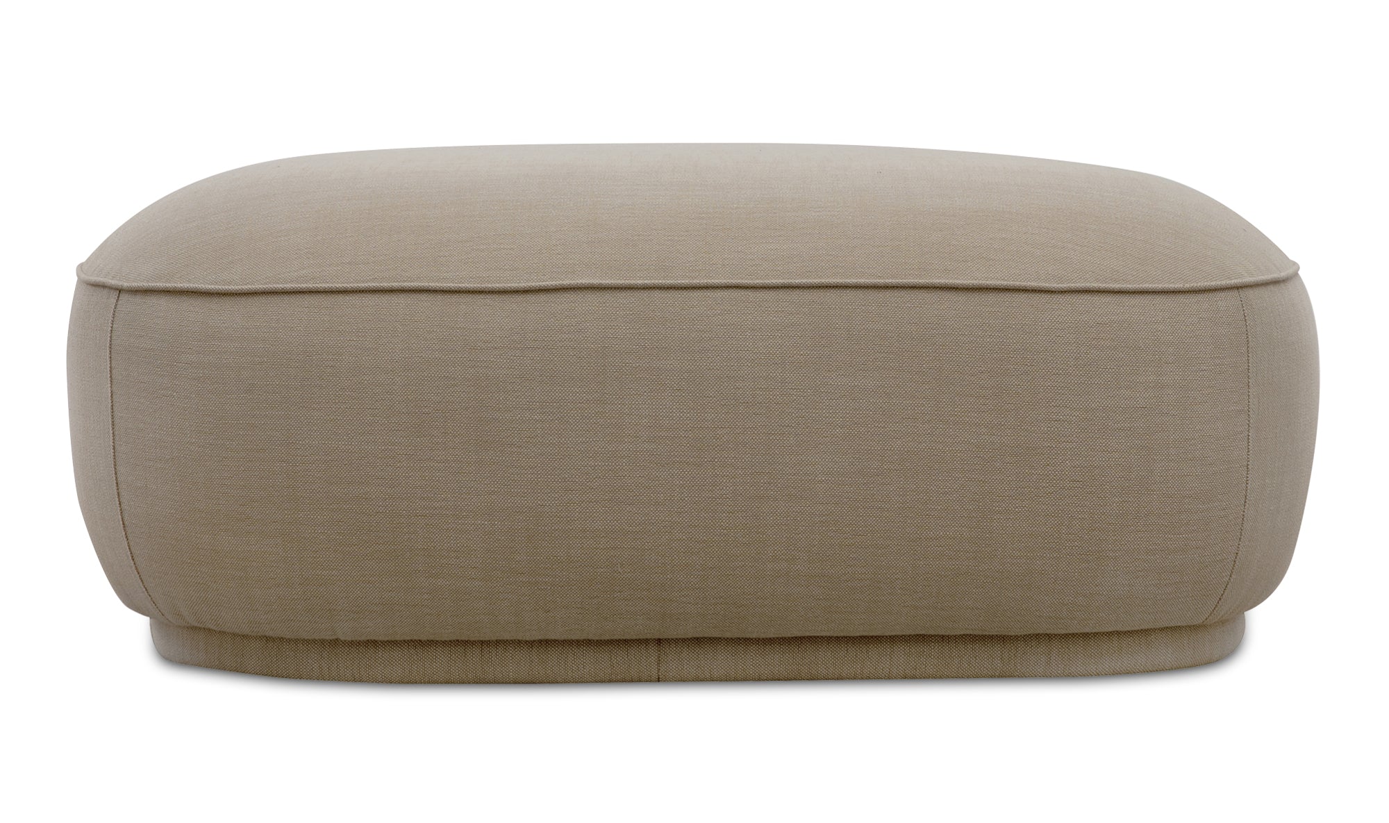 Marion Square Ottoman White