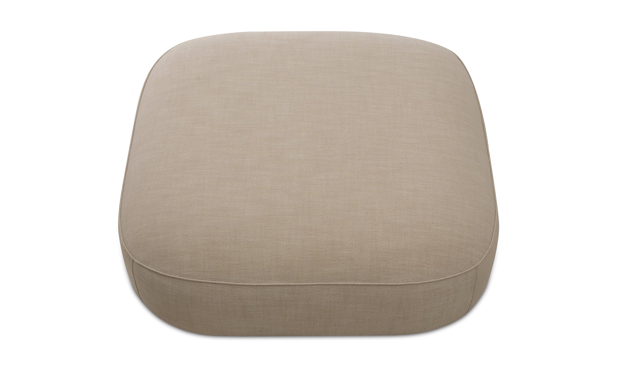 Marion Square Ottoman White