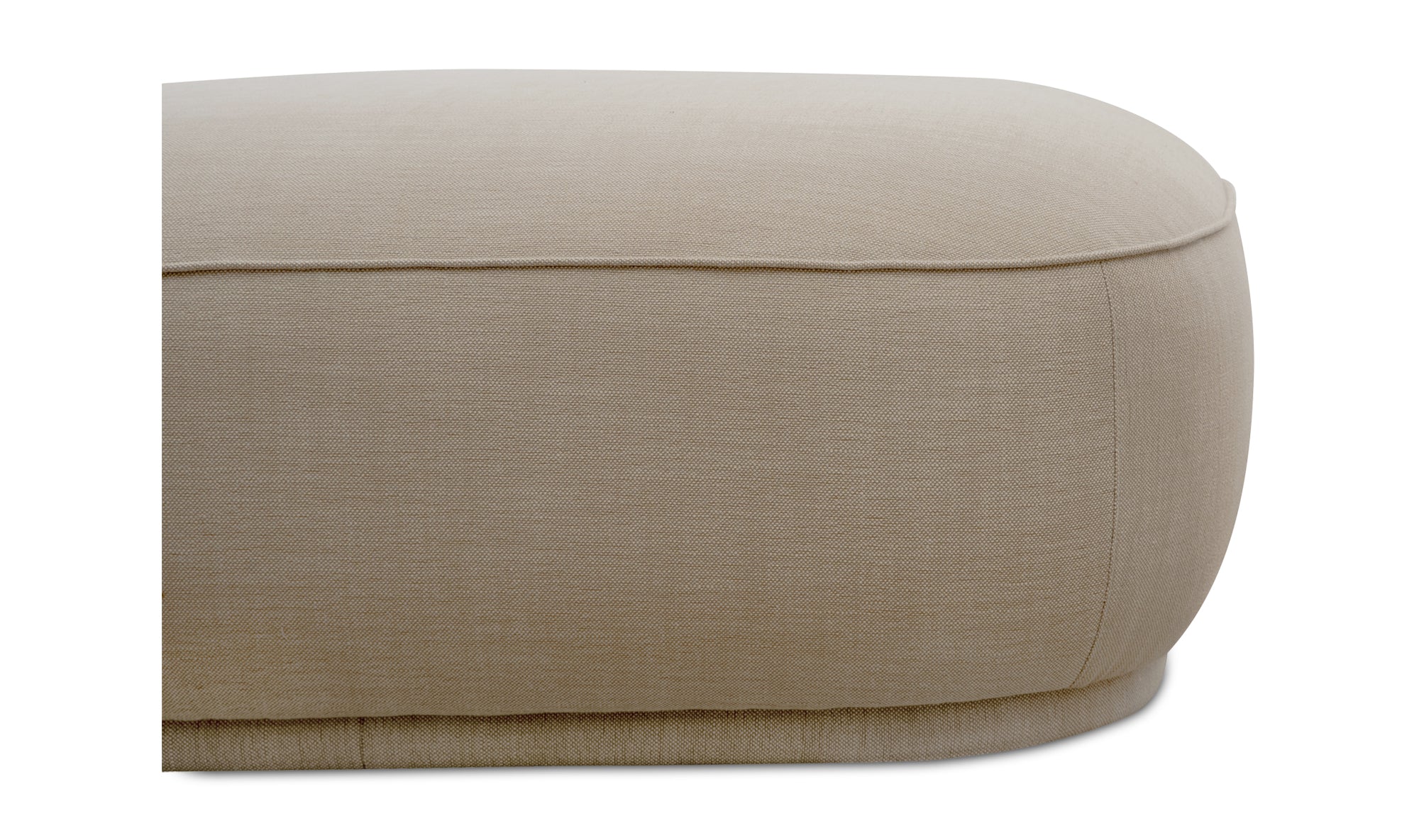 Marion Square Ottoman White