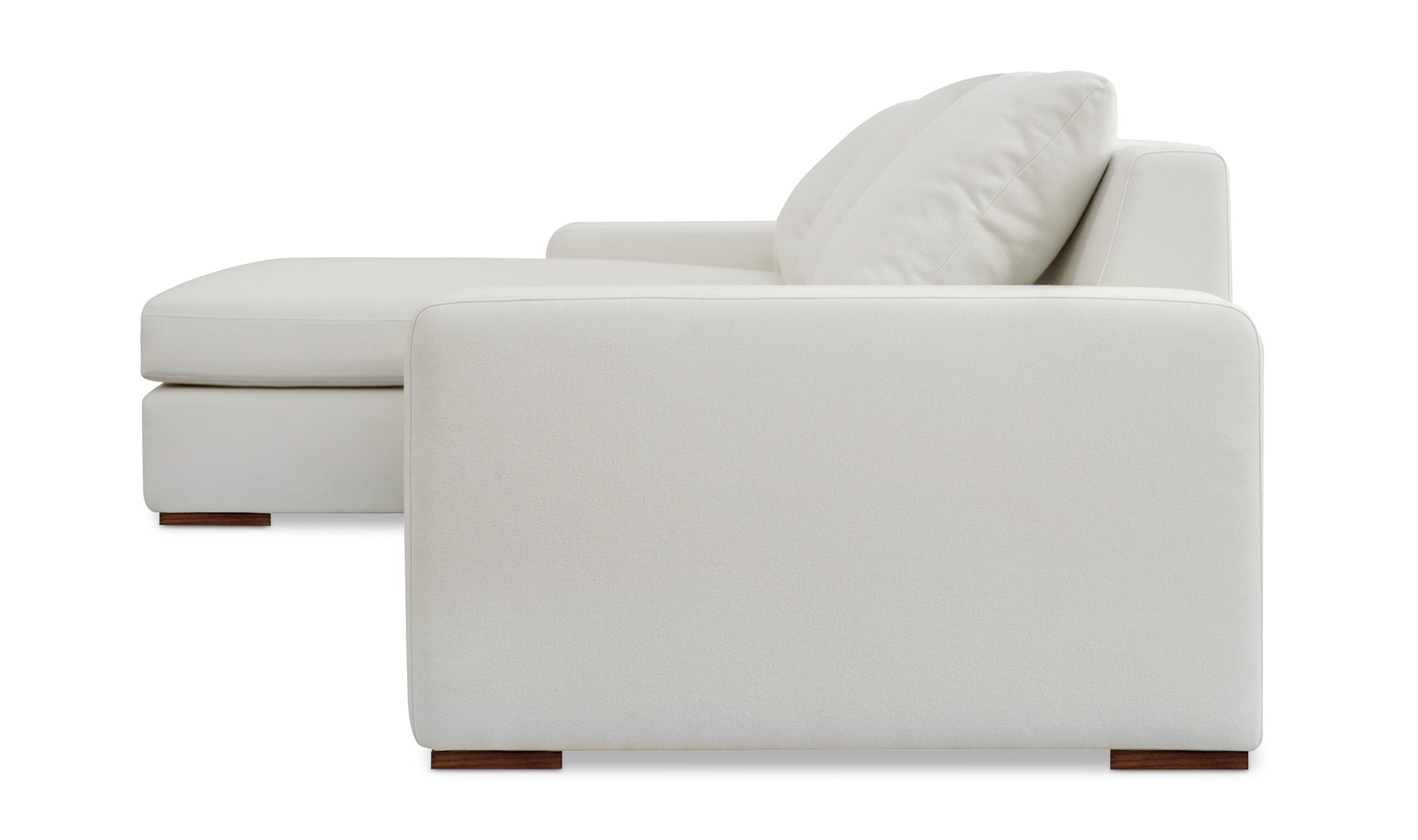 Thomas Left Sectional Ivory