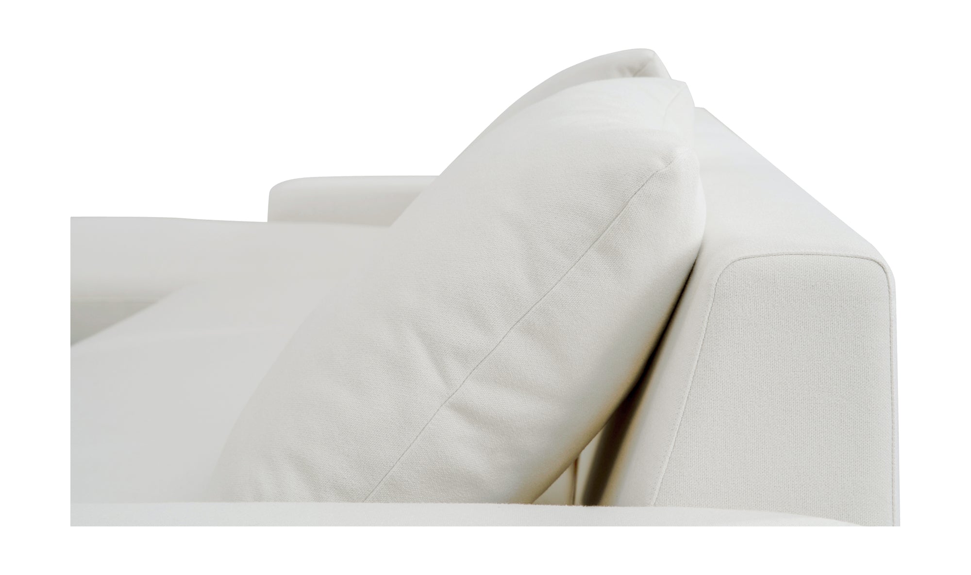 Thomas Left Sectional Ivory