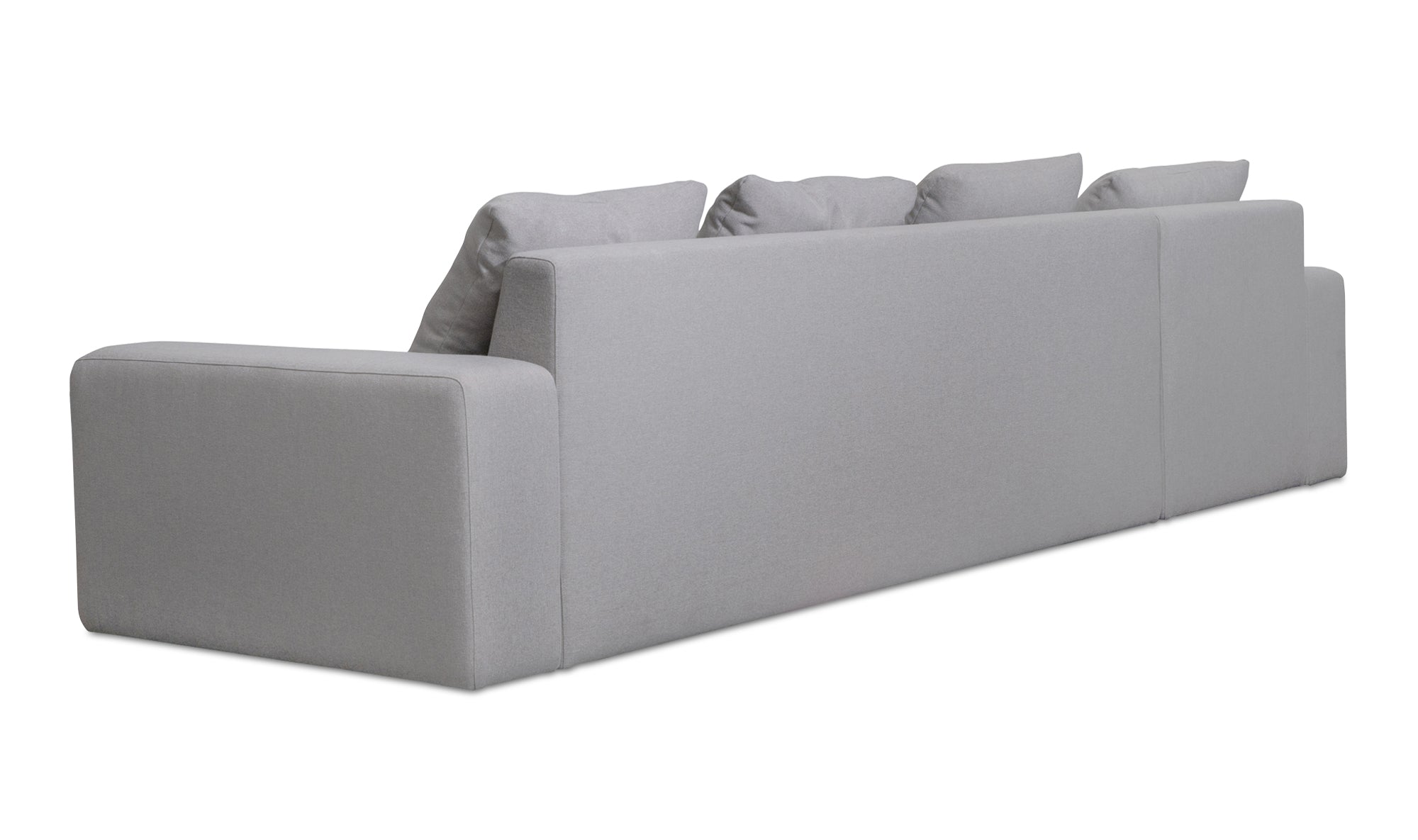 Thomas Left Sectional Grey