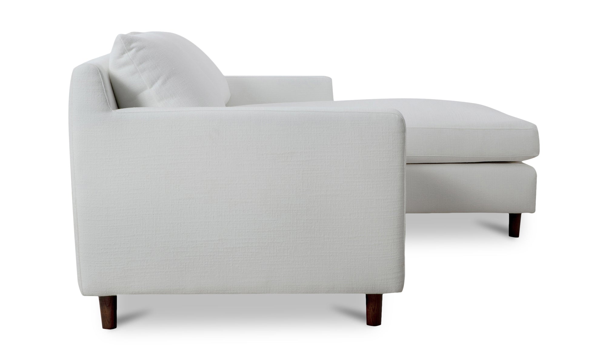 Hutton Right Sectional White