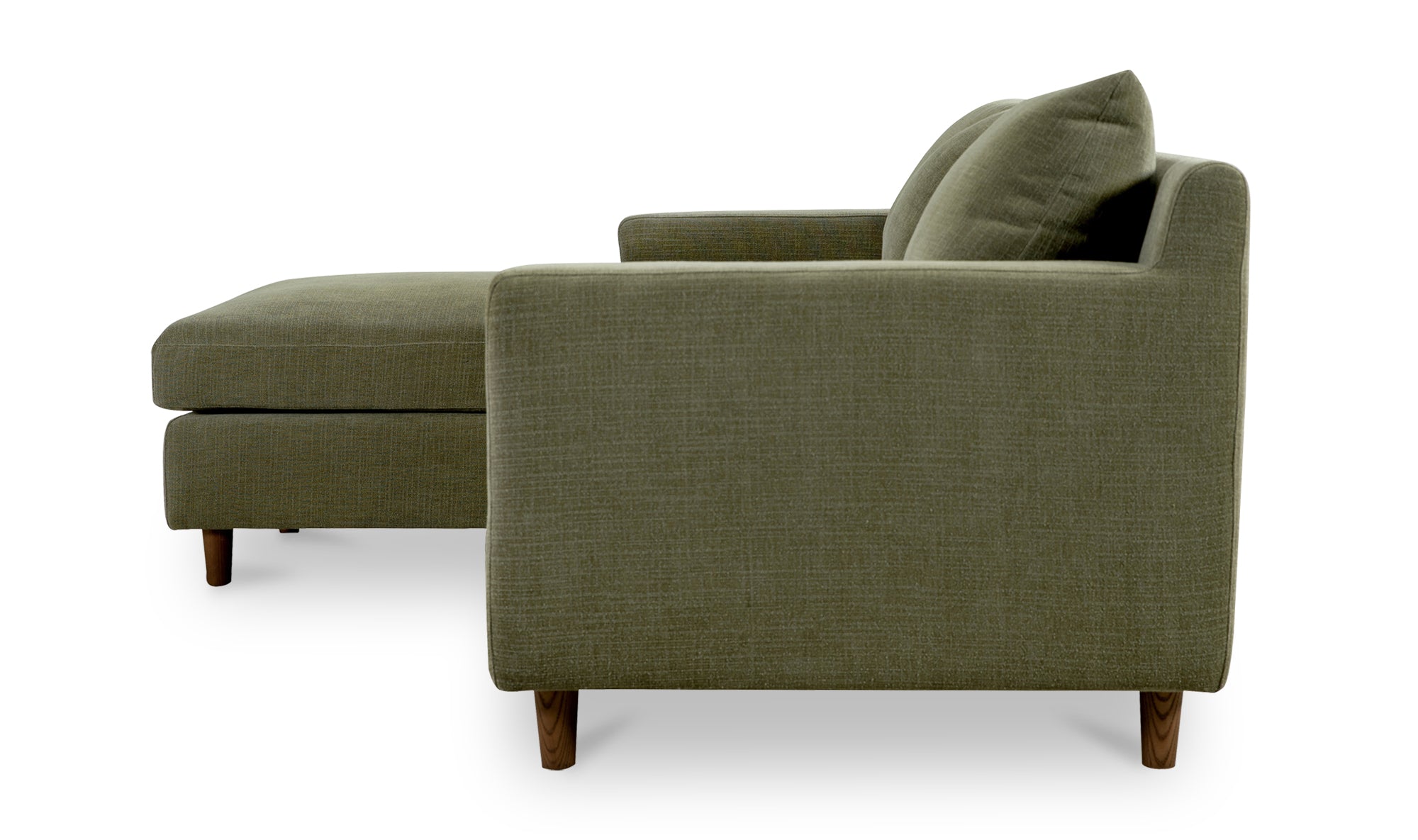 Hutton Left Sectional Olive