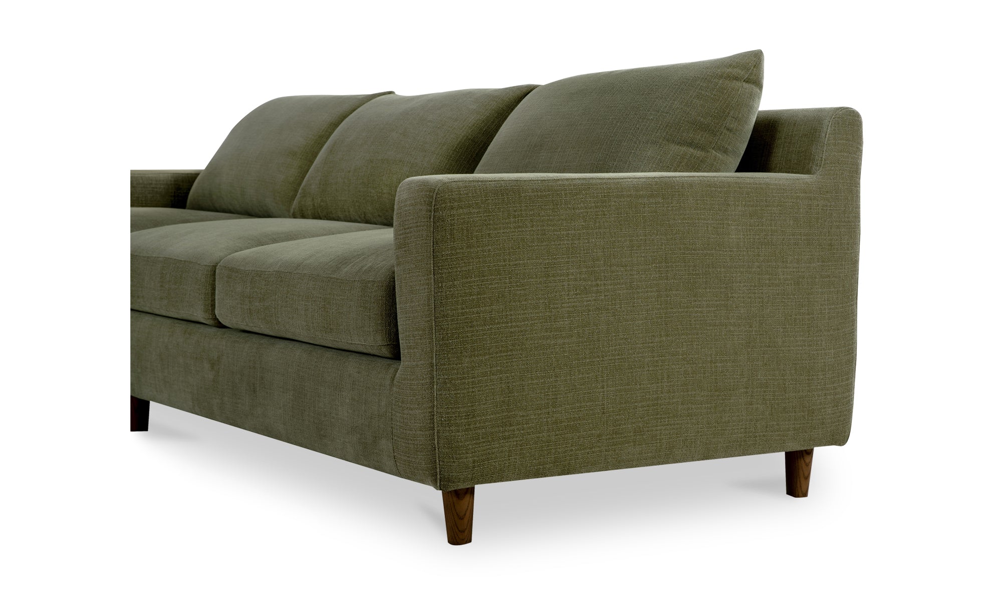 Hutton Left Sectional Olive