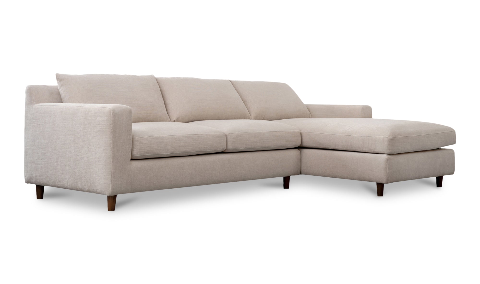 Hutton Right Sectional Beige