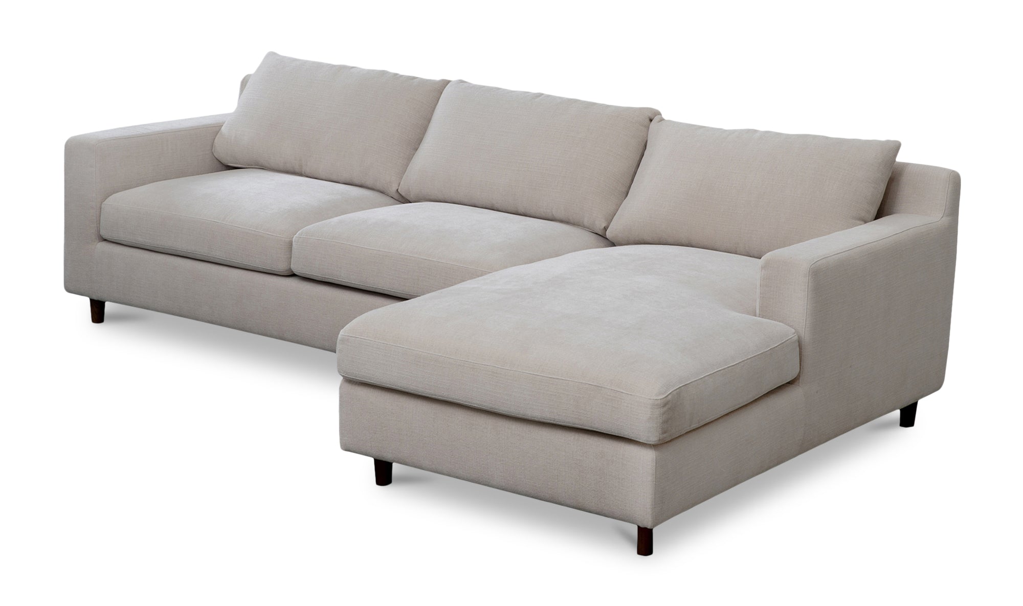 Hutton Right Sectional Beige