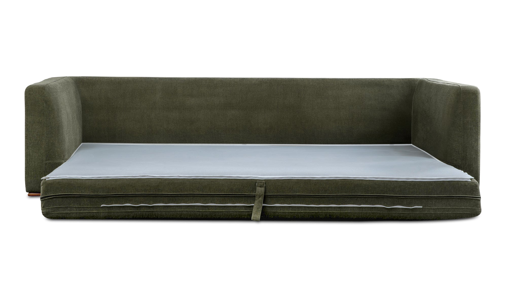 Rue Sleeper Sofa Deep Green