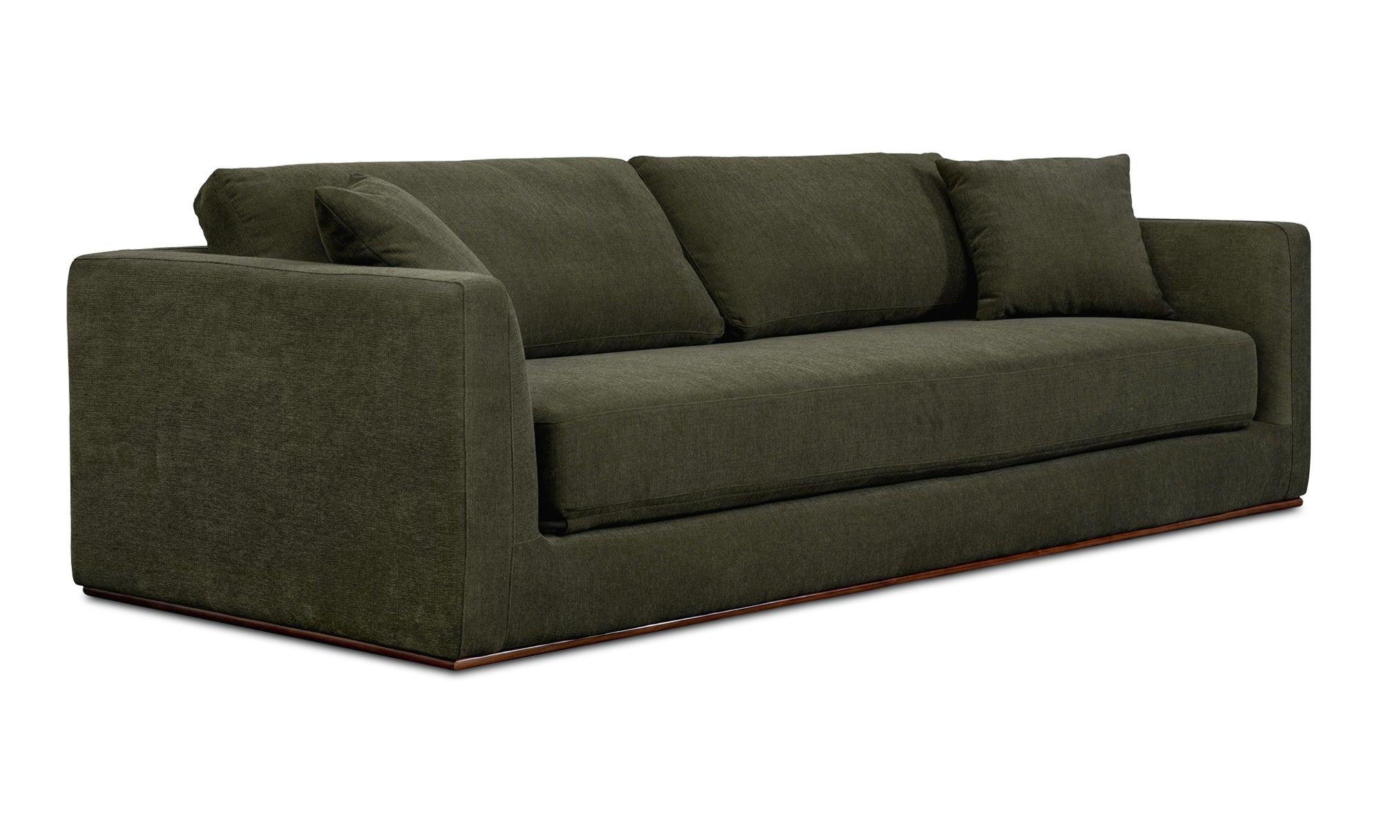 Rue Sleeper Sofa Deep Green