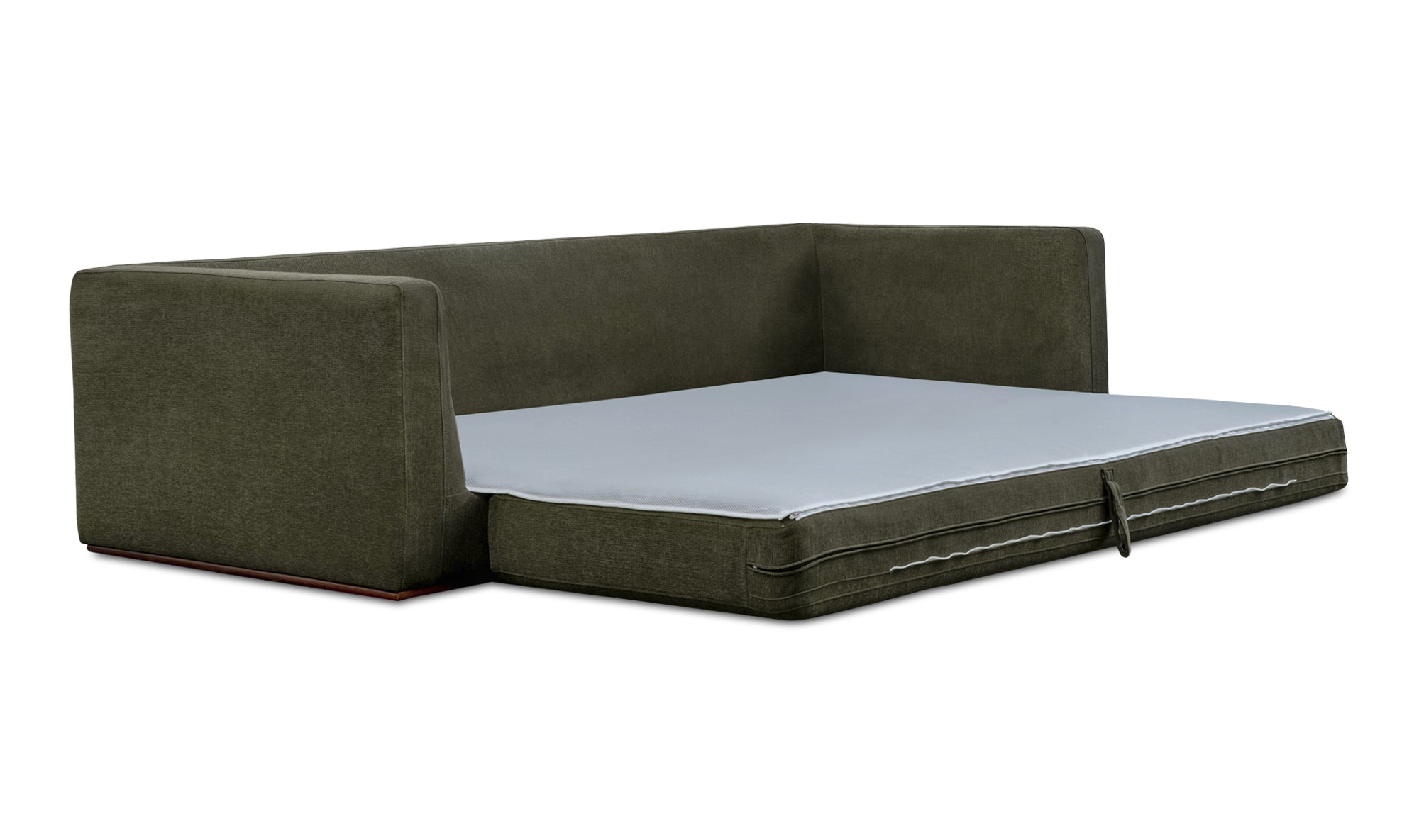 Rue Sleeper Sofa Deep Green