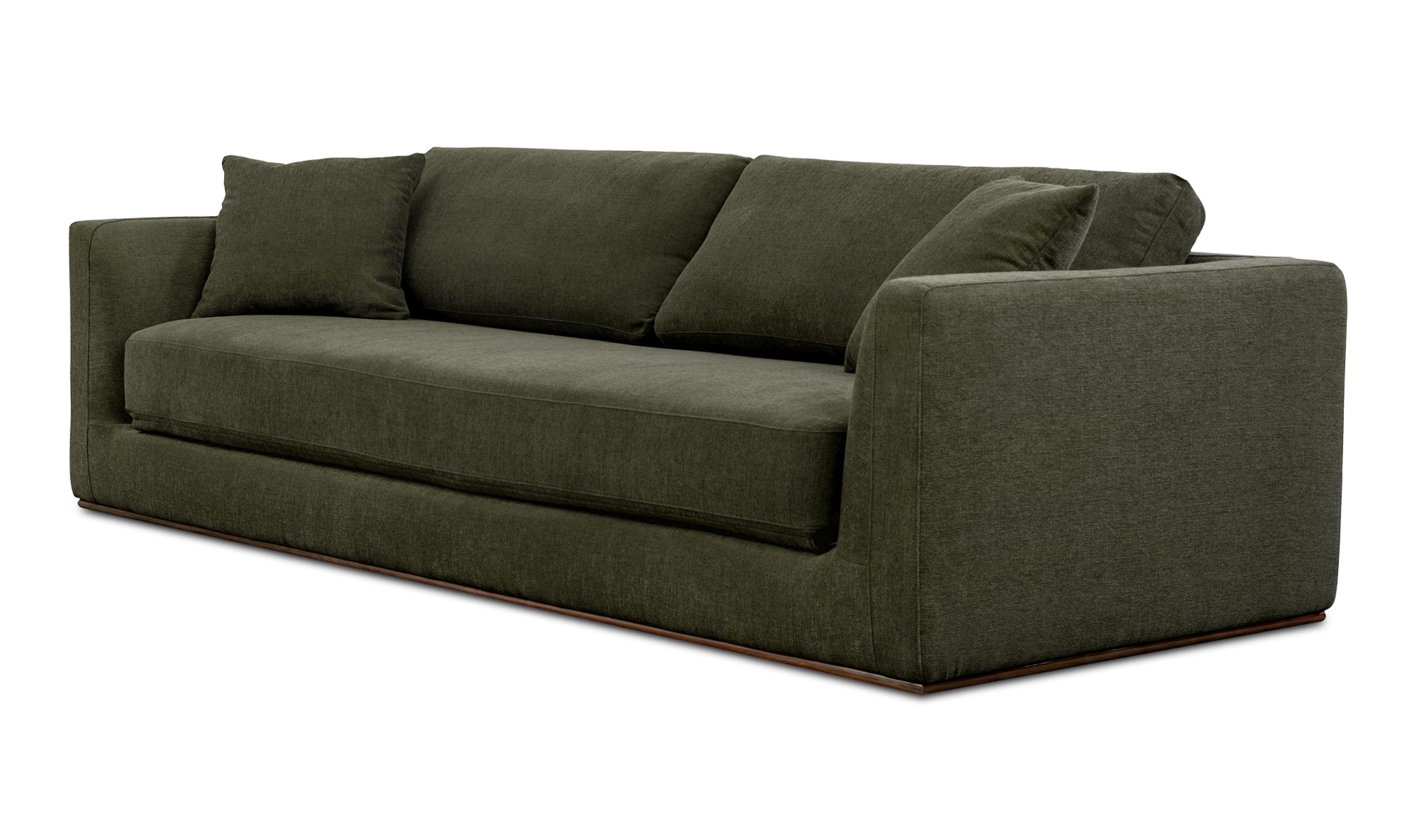 Rue Sleeper Sofa Deep Green