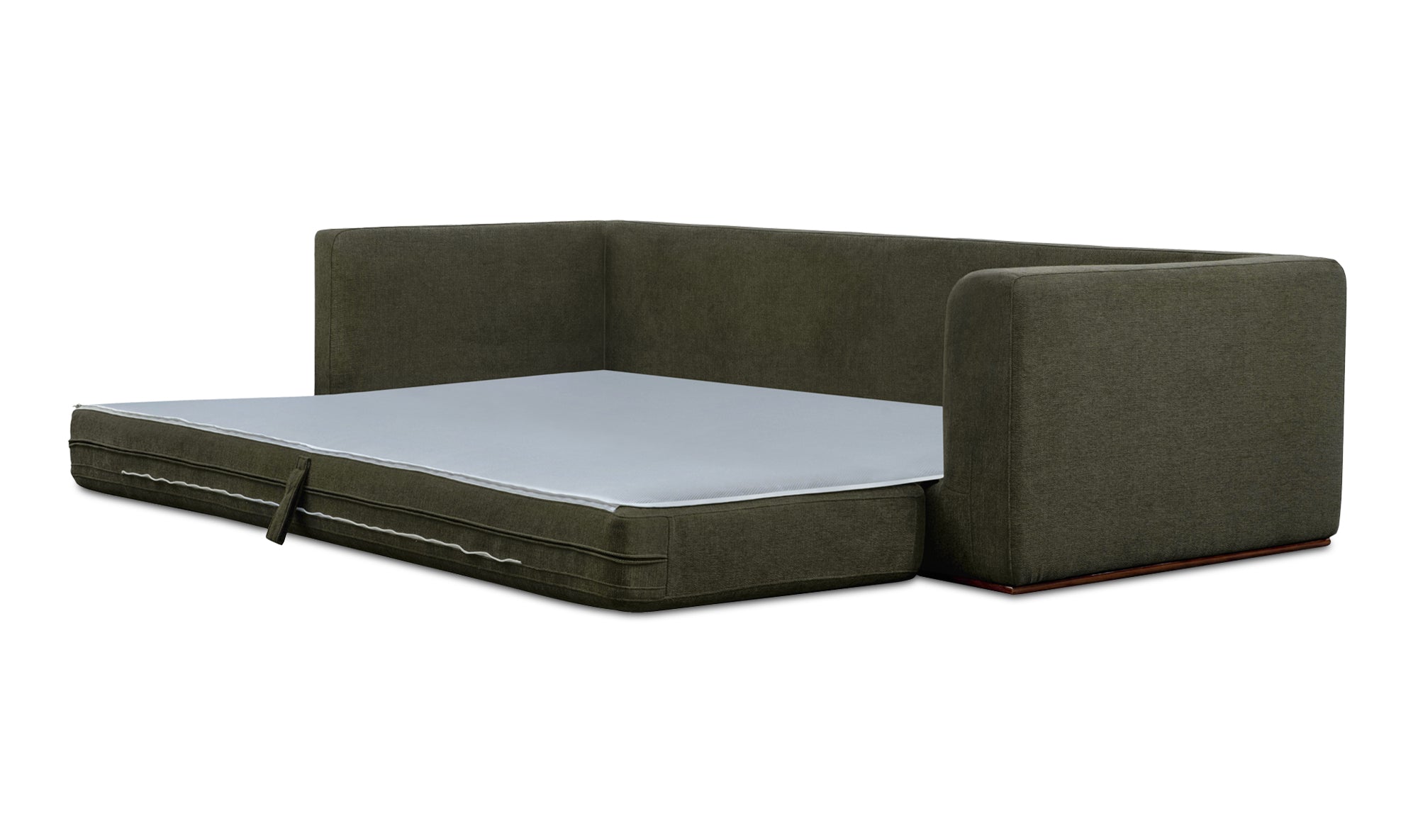 Rue Sleeper Sofa Deep Green