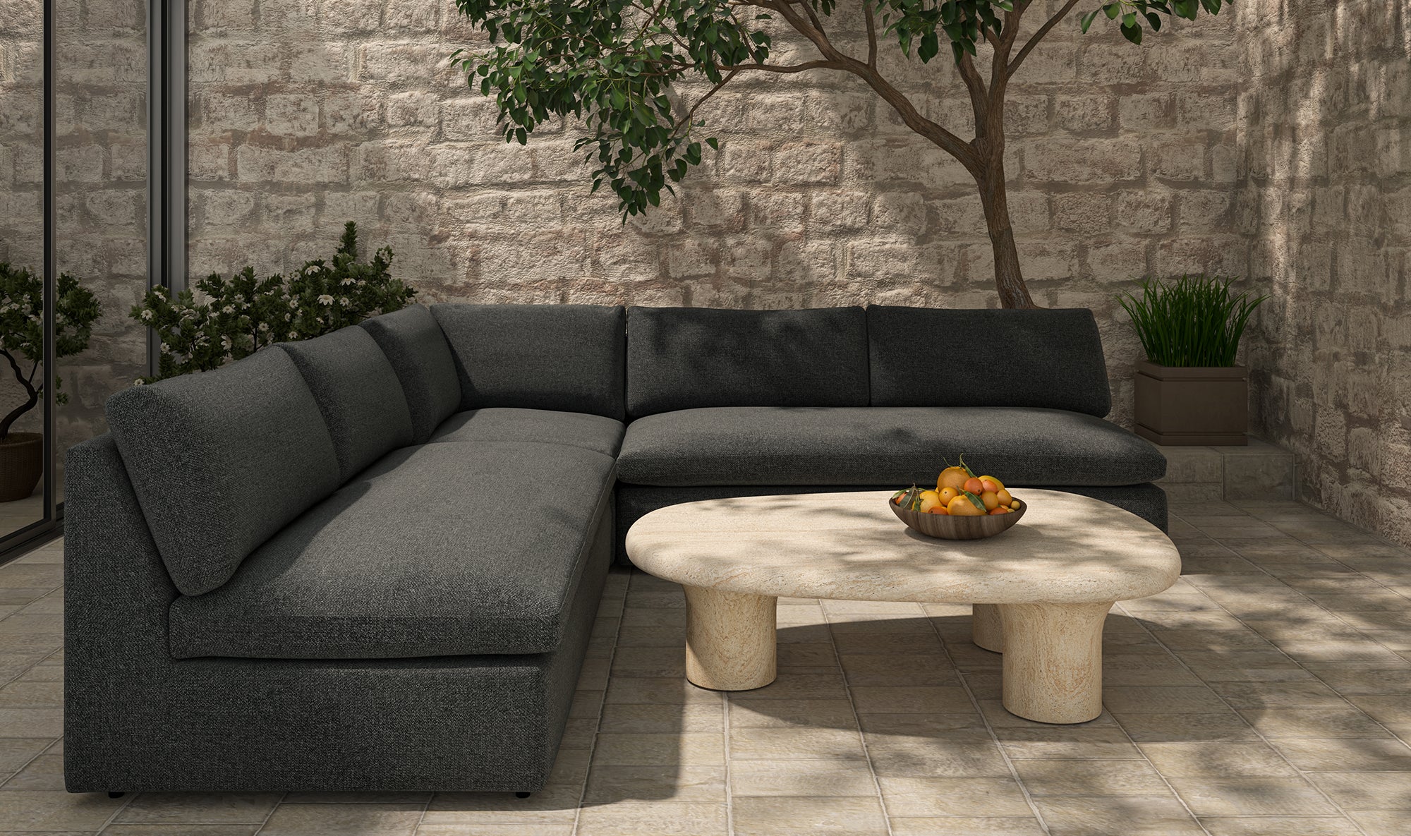 Miles Outdoor Sofa