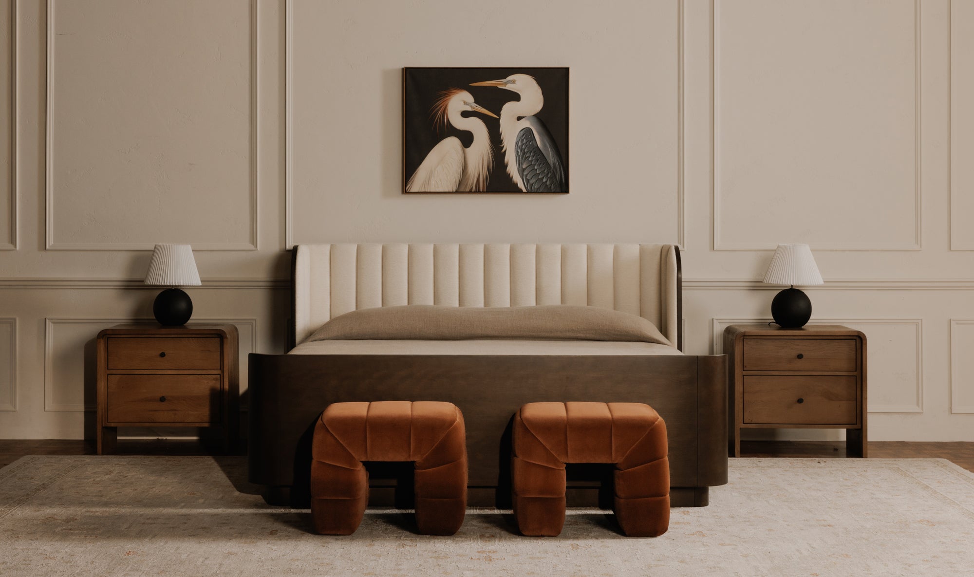 Verity Stool Warm Brown