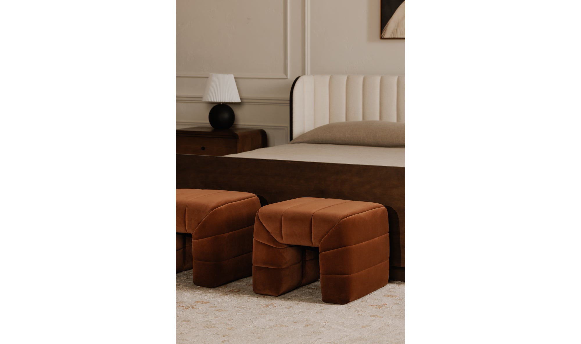 Verity Stool Warm Brown