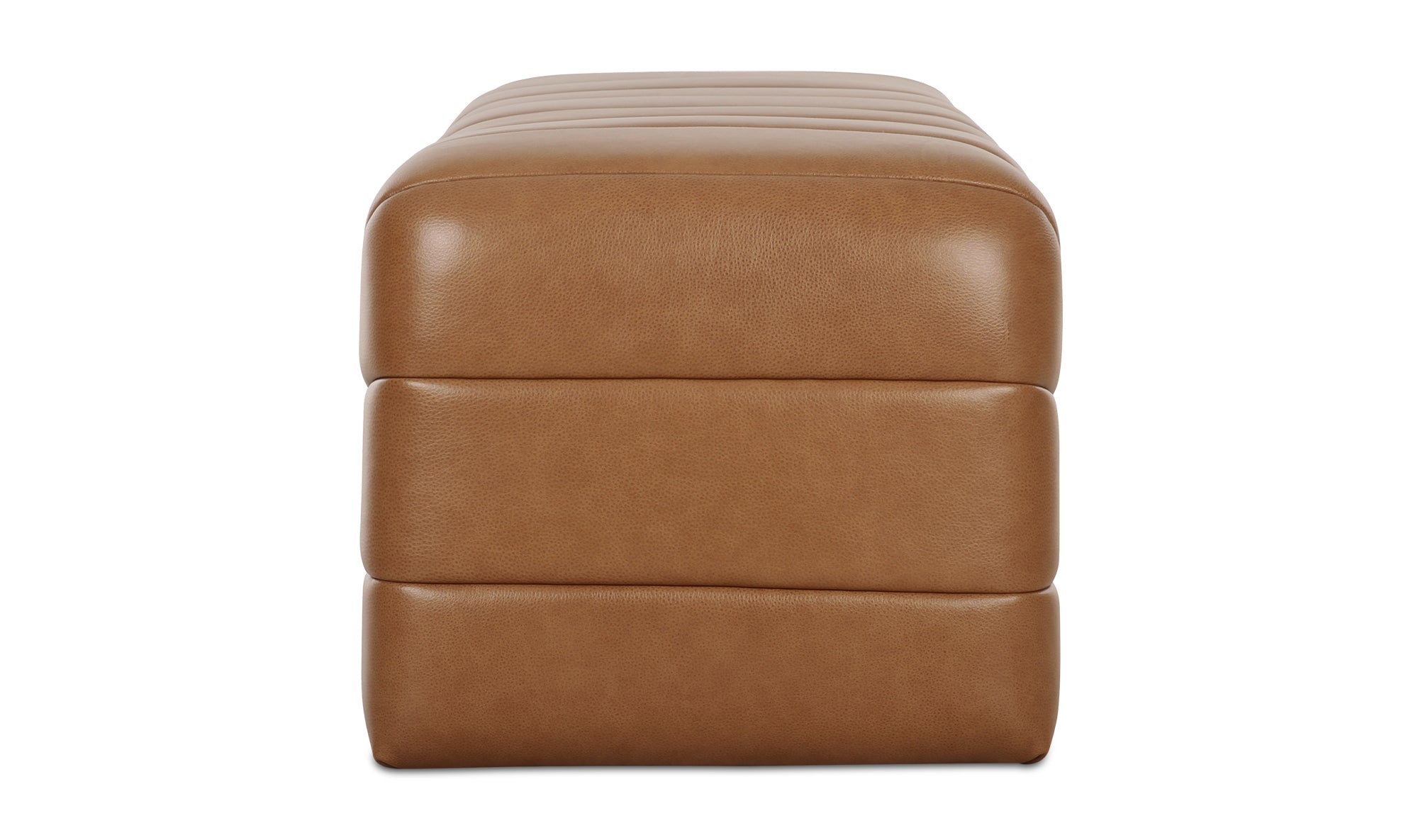 Verity Bench Tan Leather