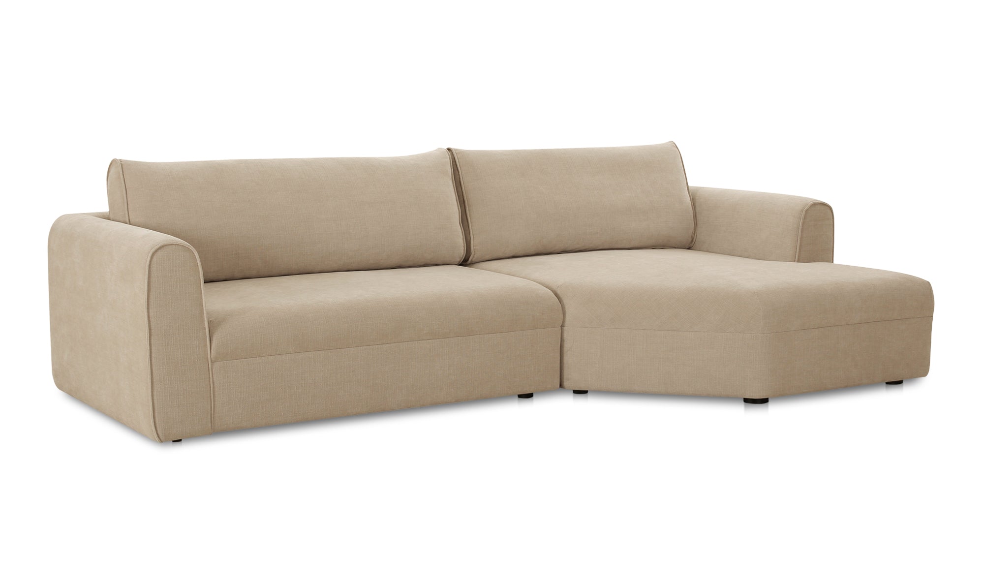 Madrid Right Sectional Cool Beige