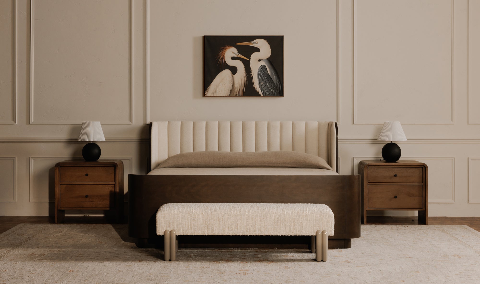 Priya Bench Off White