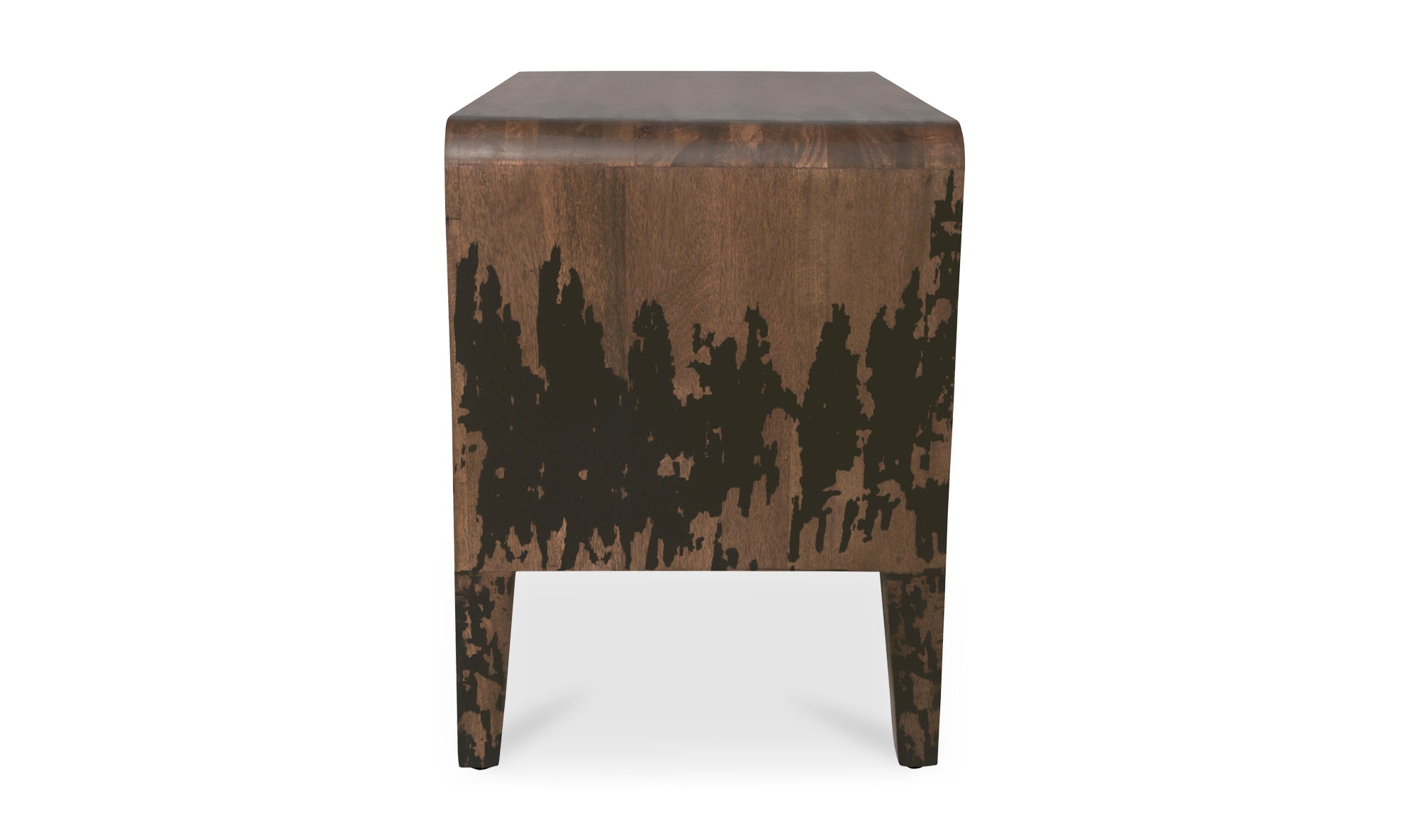 Iris Nightstand Distressed Black