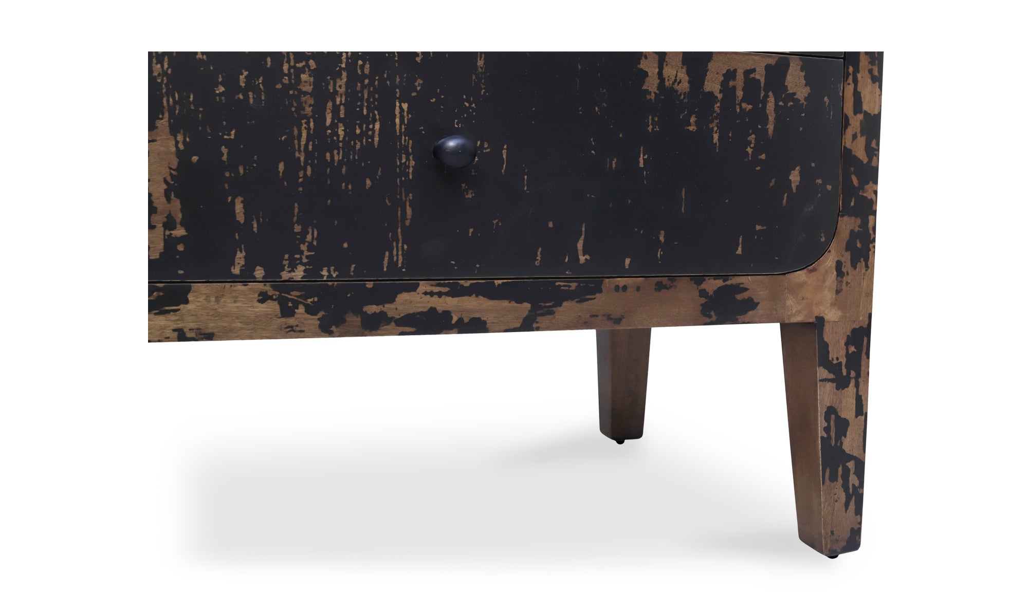 Iris Nightstand Distressed Black
