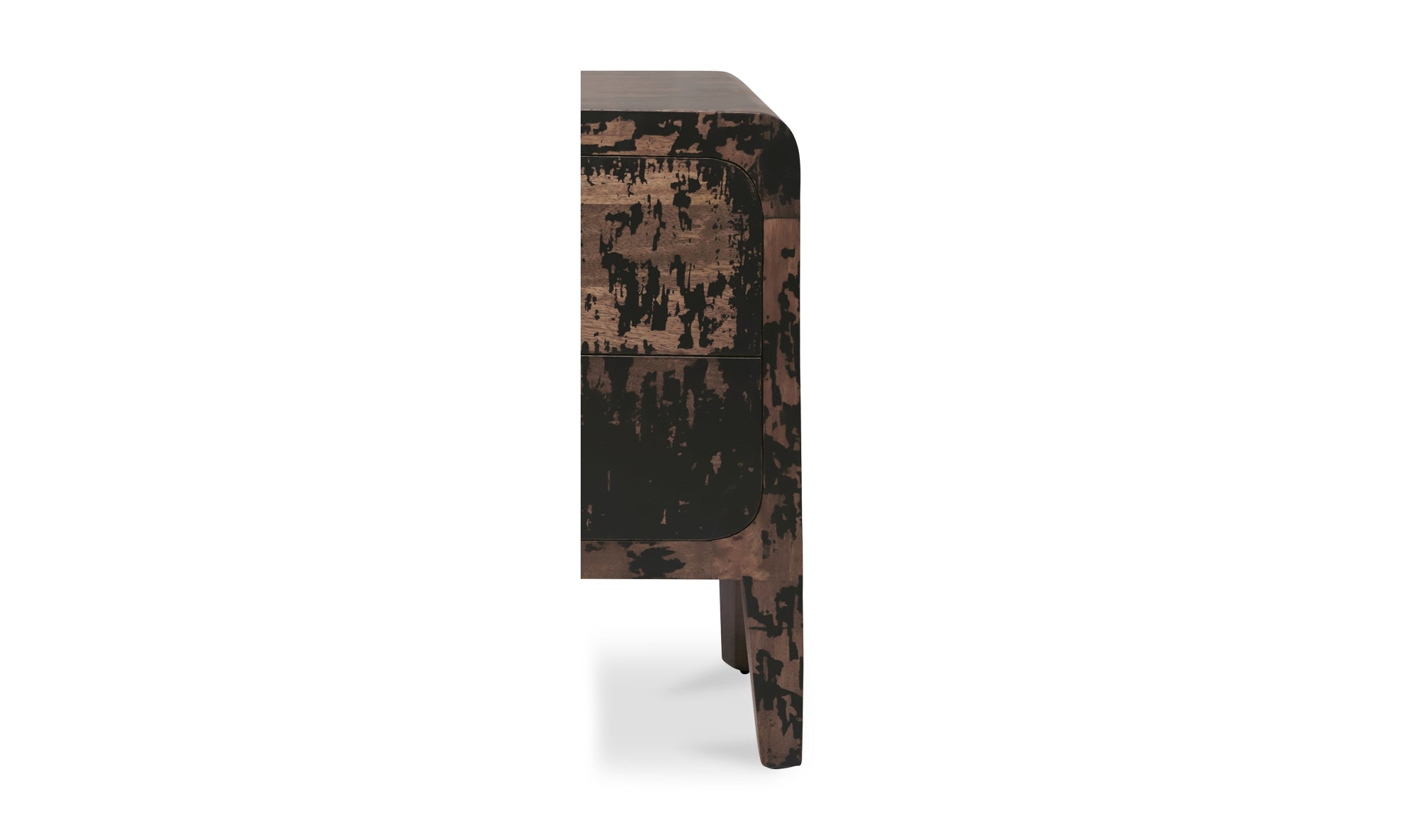 Iris Nightstand Distressed Black