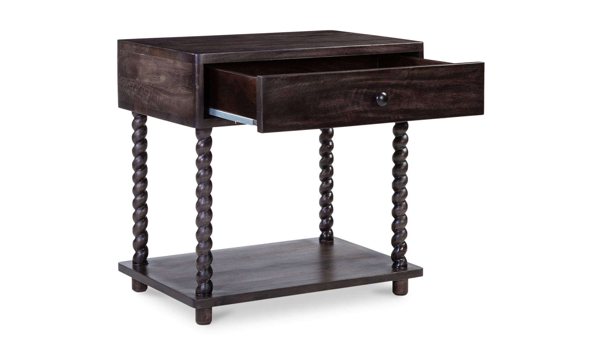 Tabitha Nightstand Dark Brown