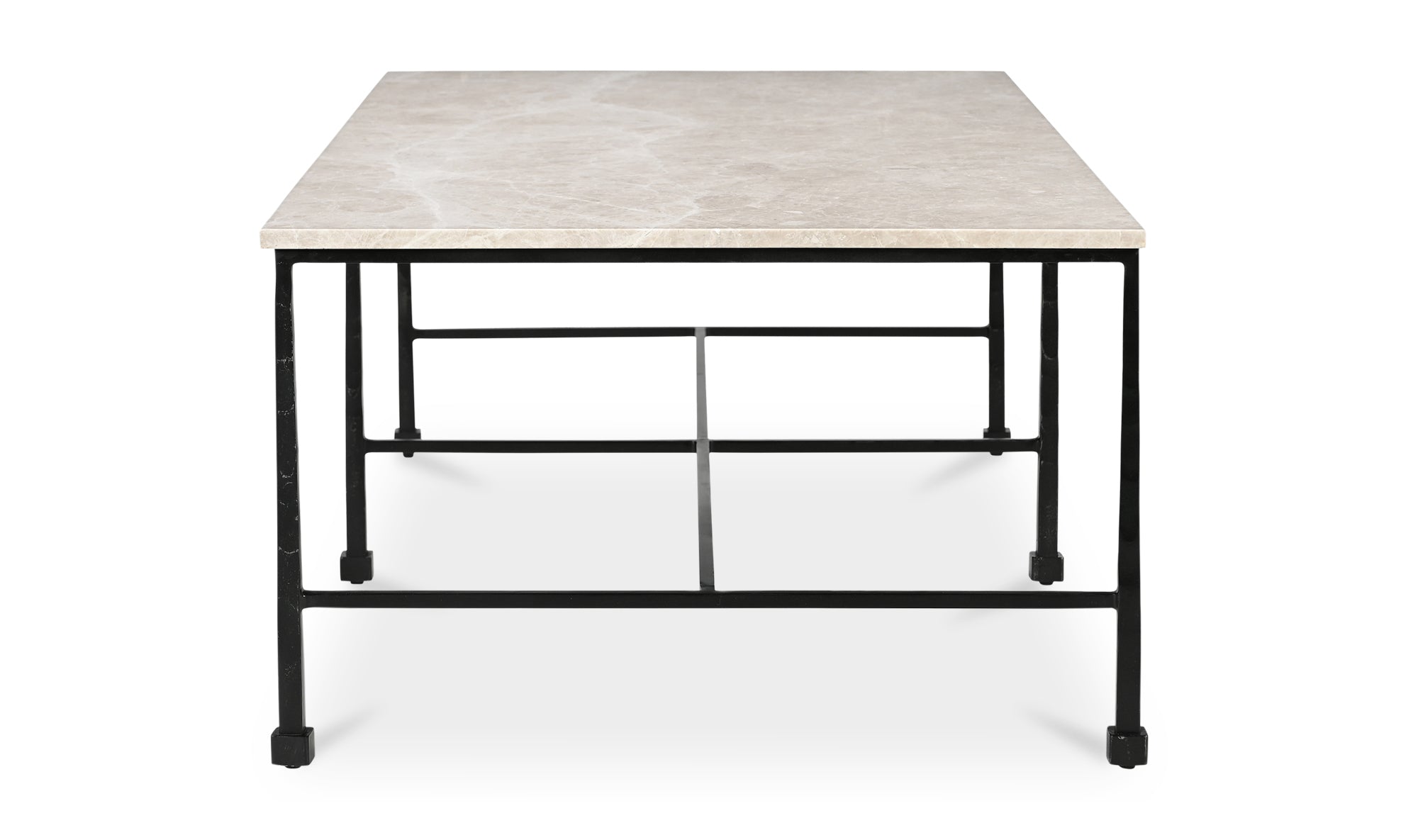 River Coffee Table Botticino Marble