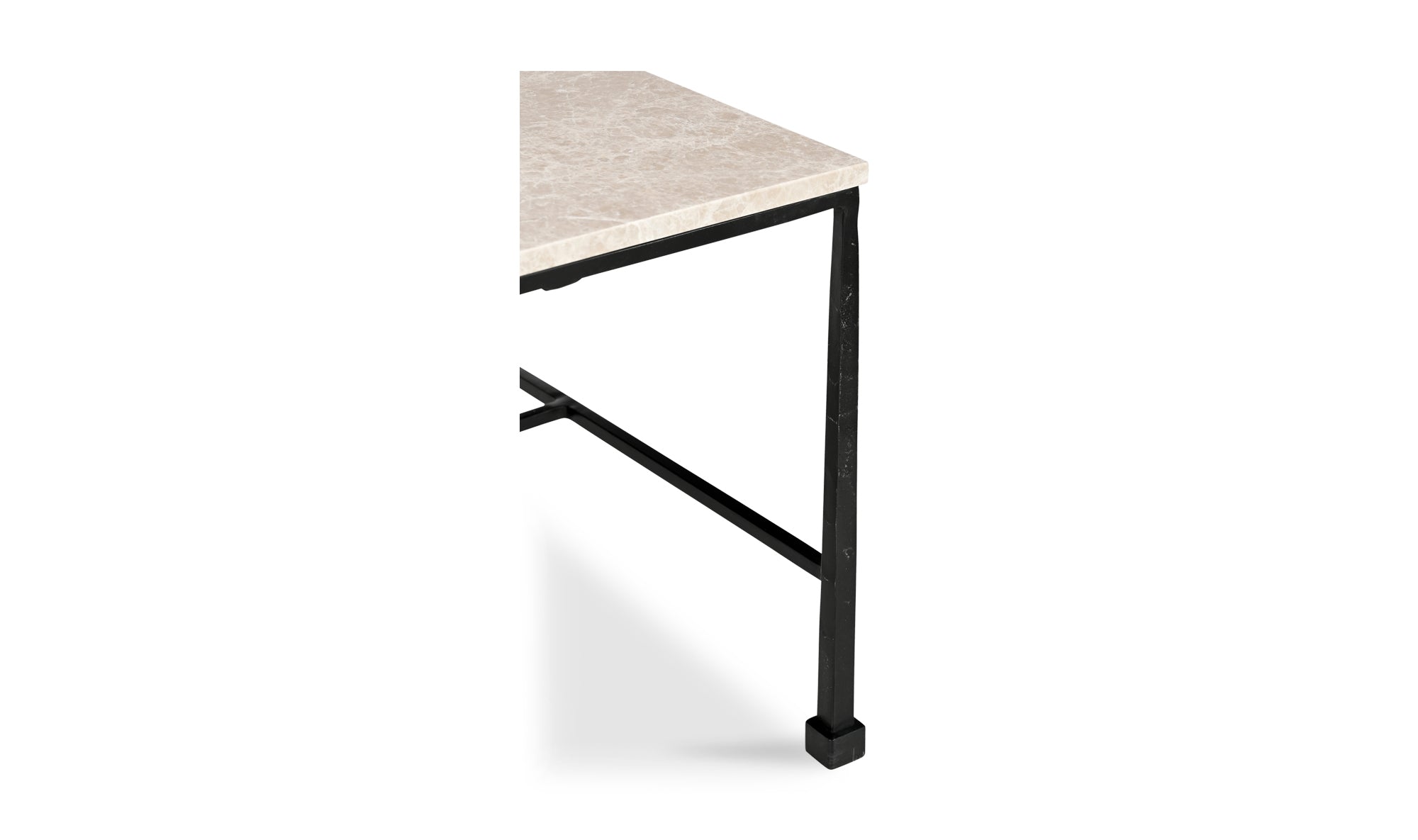 River Coffee Table Botticino Marble