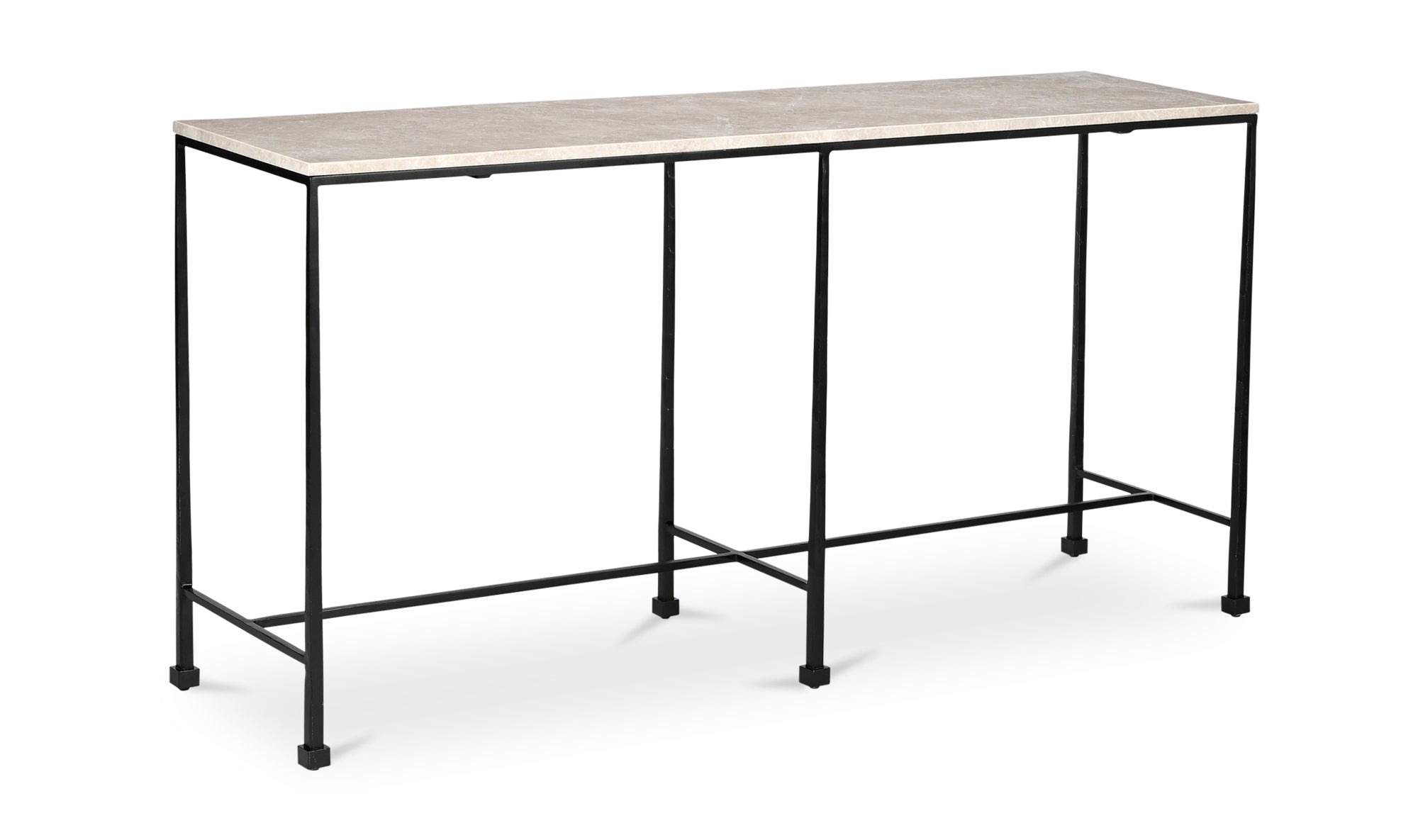 River Console Table Botticino Marble