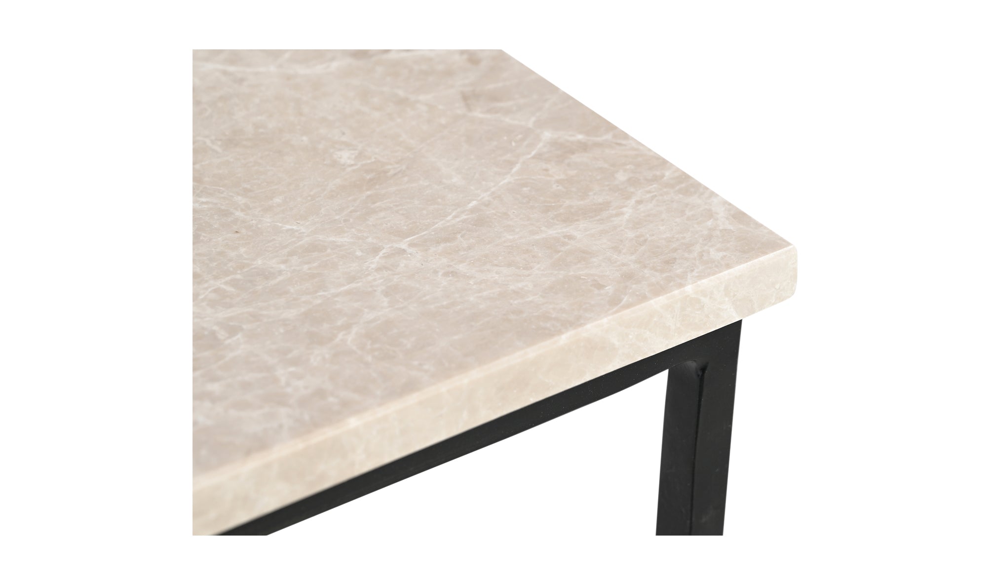 River Side Table Botticino Marble