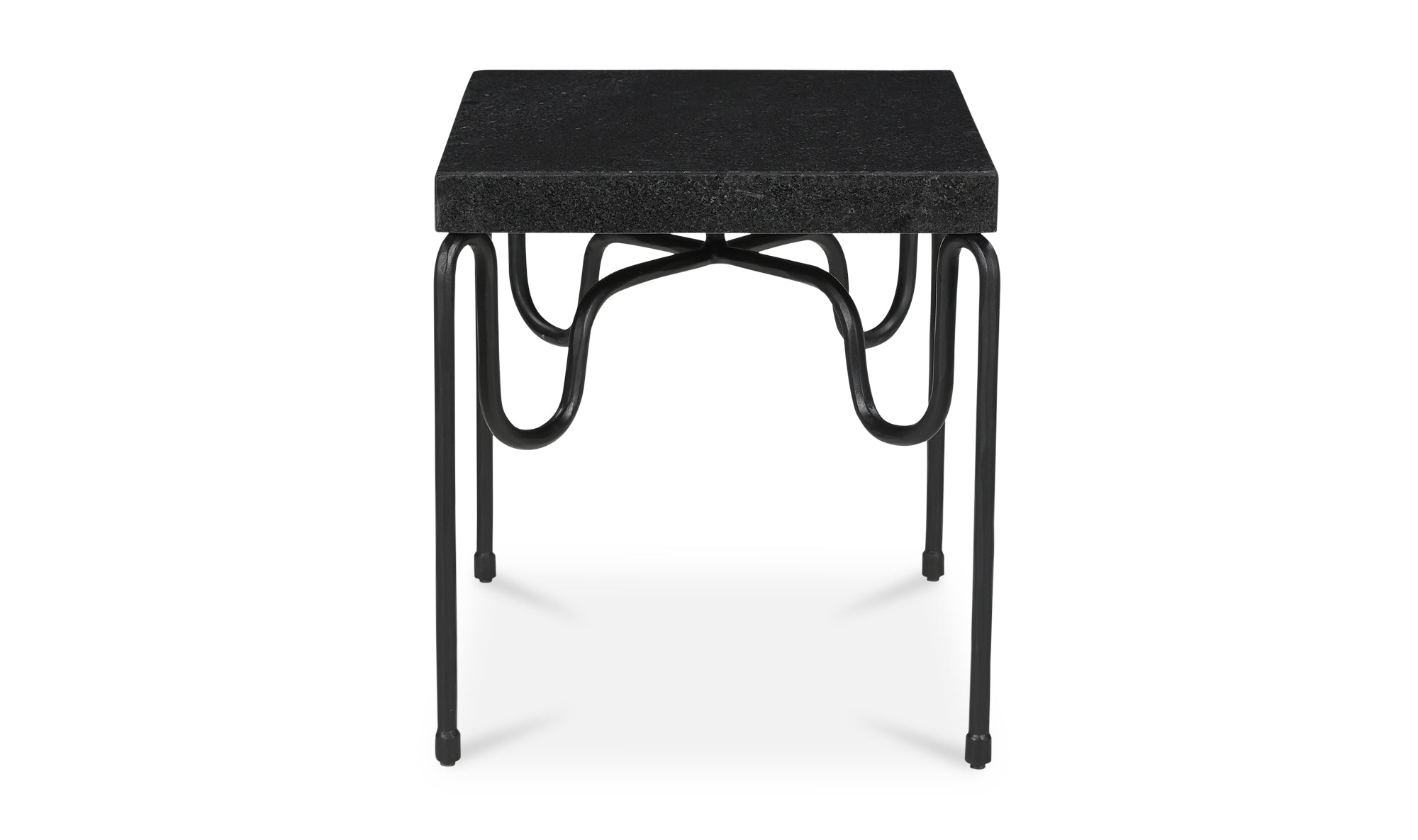 Getty Side Table Black Granite