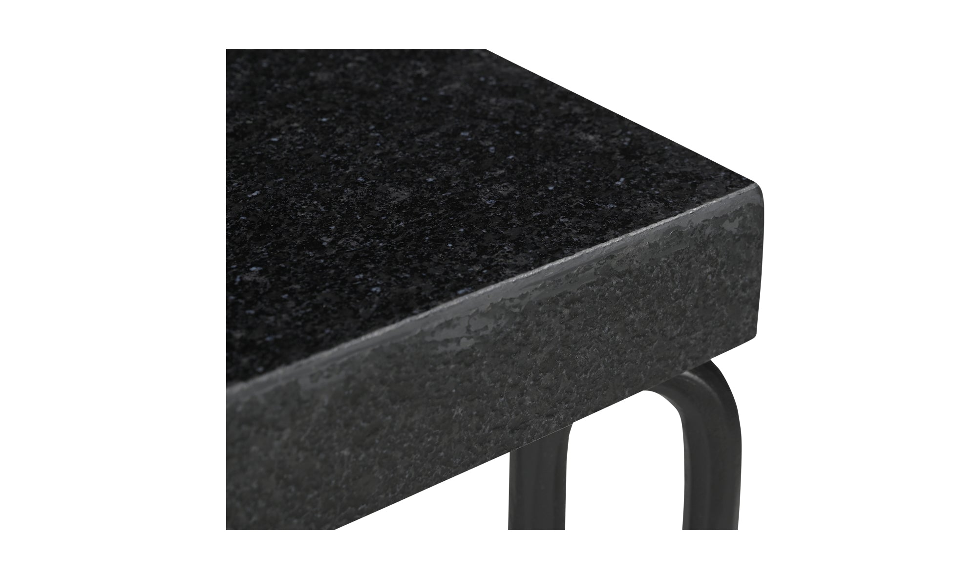 Getty Side Table Black Granite