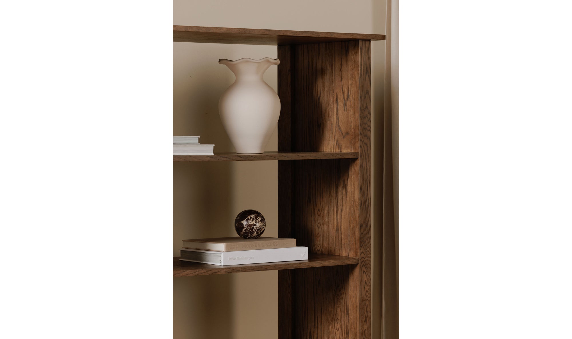Caroline Bookcase Warm Brown