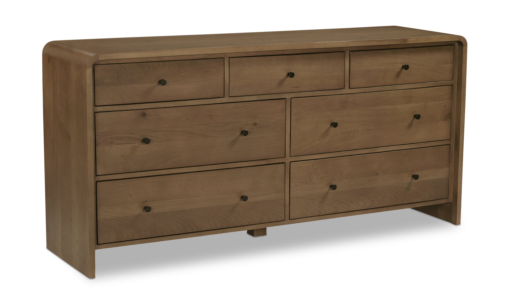 Riley 7 Drawer Dresser Oak