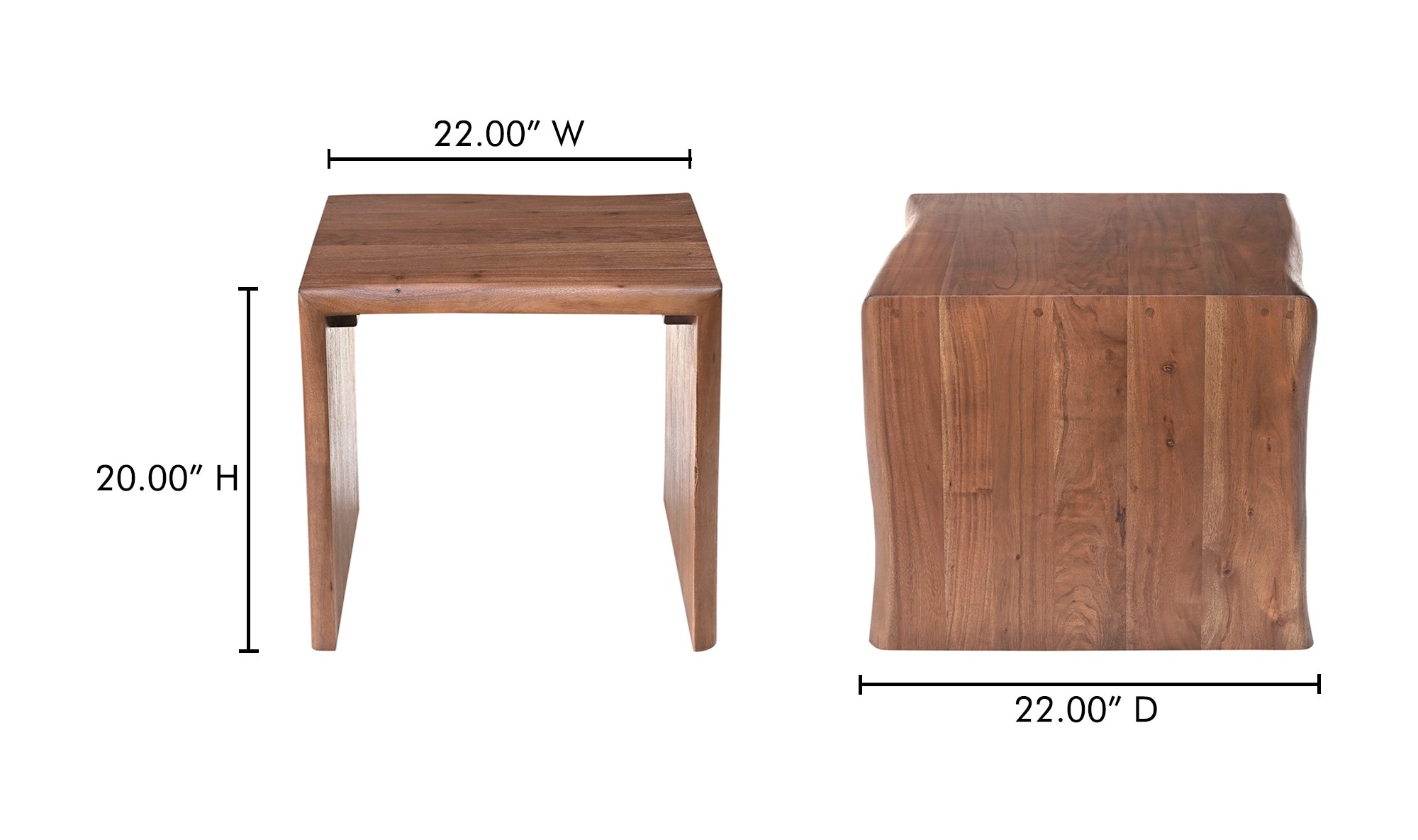 Tyrell Side Table Natural Stain