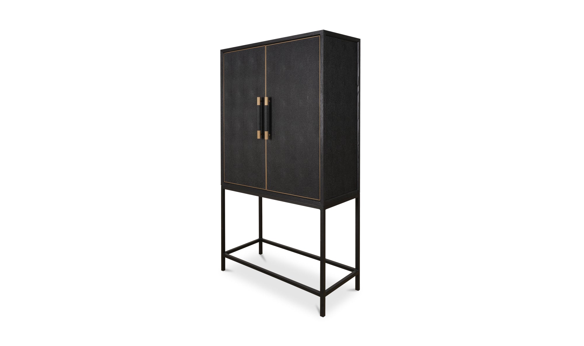 Mako Bar Cabinet Black