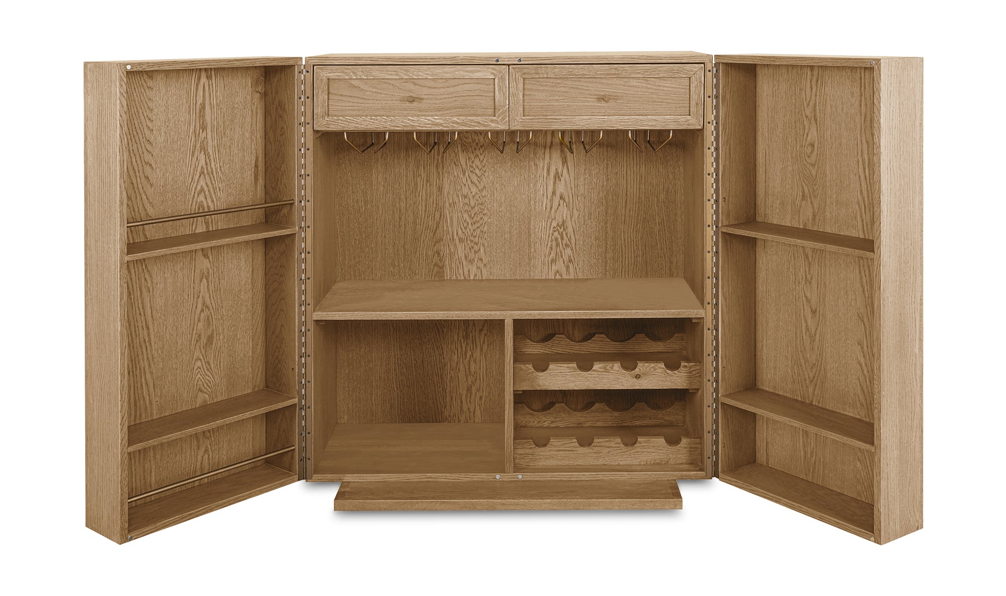 Vermentino Bar Cabinet Oak